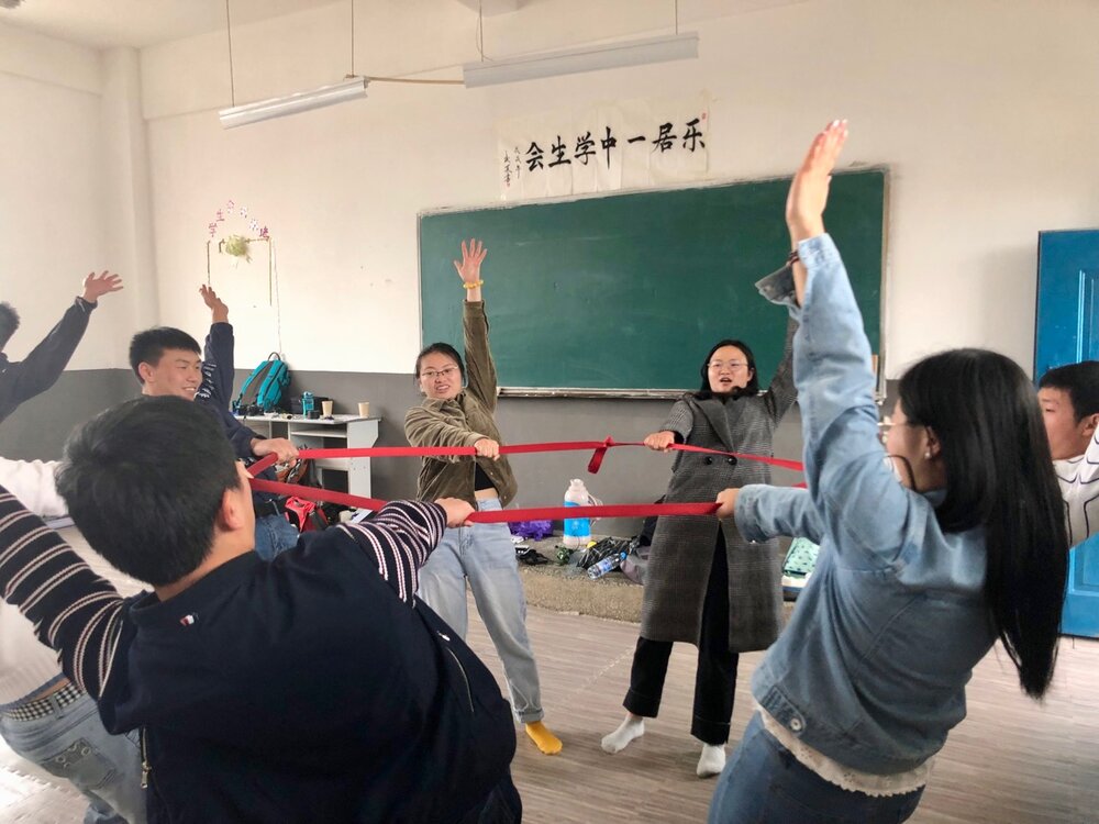 A recent teacher training in Yunnan