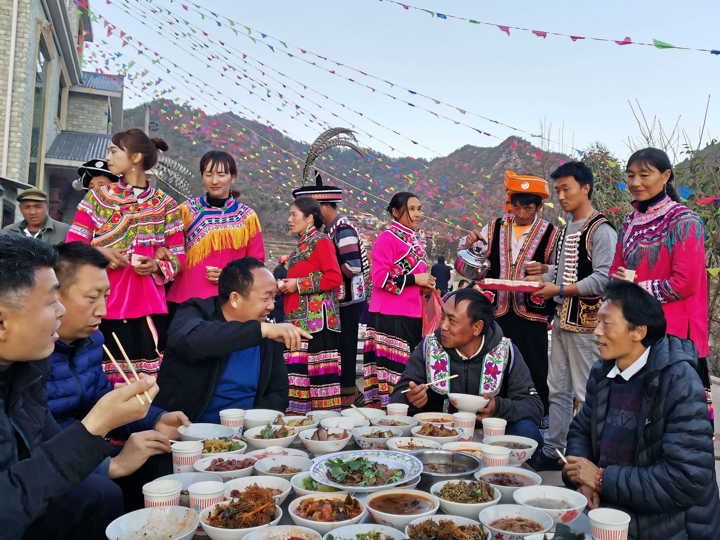 Yanmaidi village celebrates the new year with a renewed water system