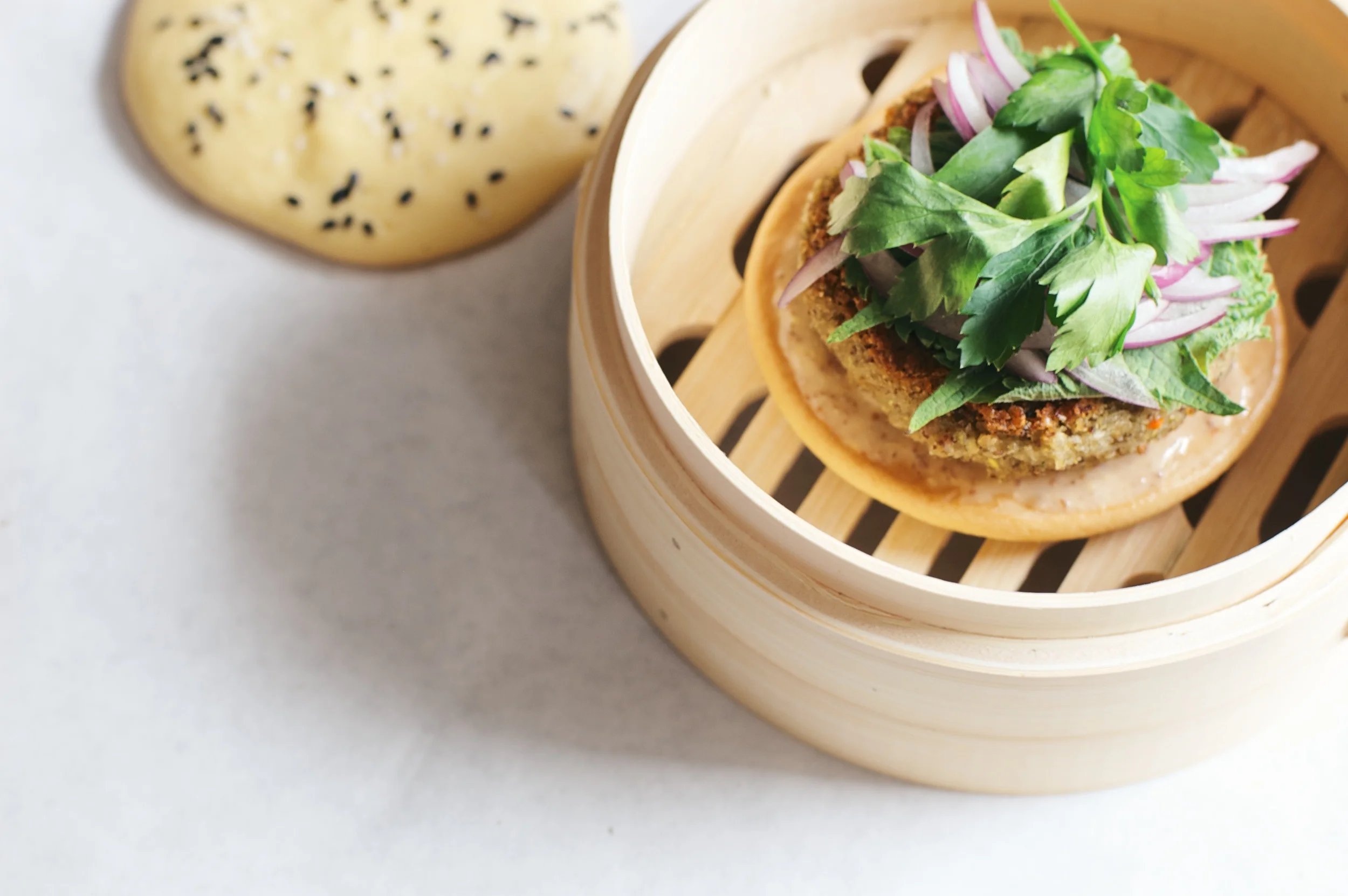 mung bean - leek burgers | dolly and oatmeal