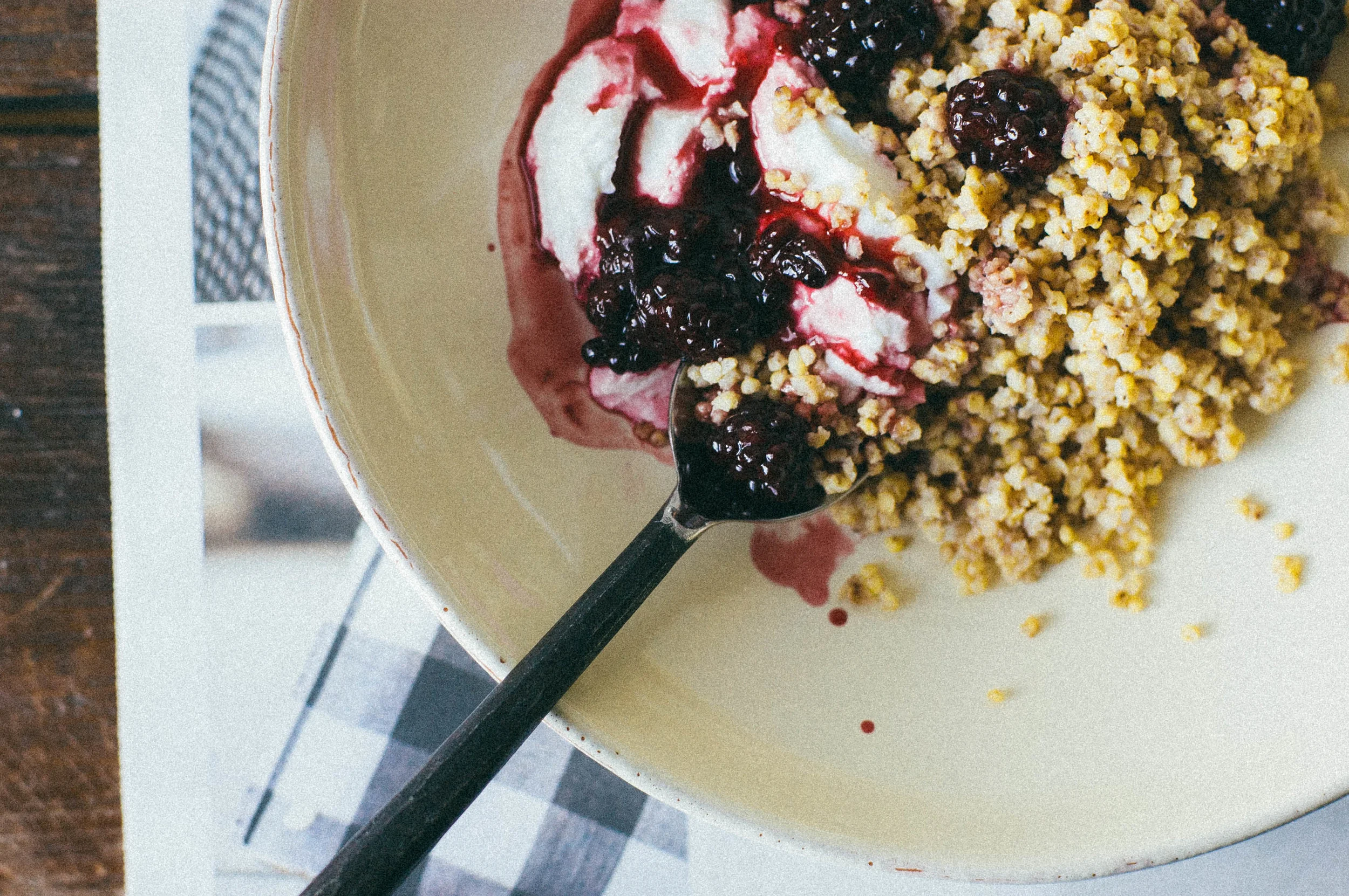 cardamom millet bowl