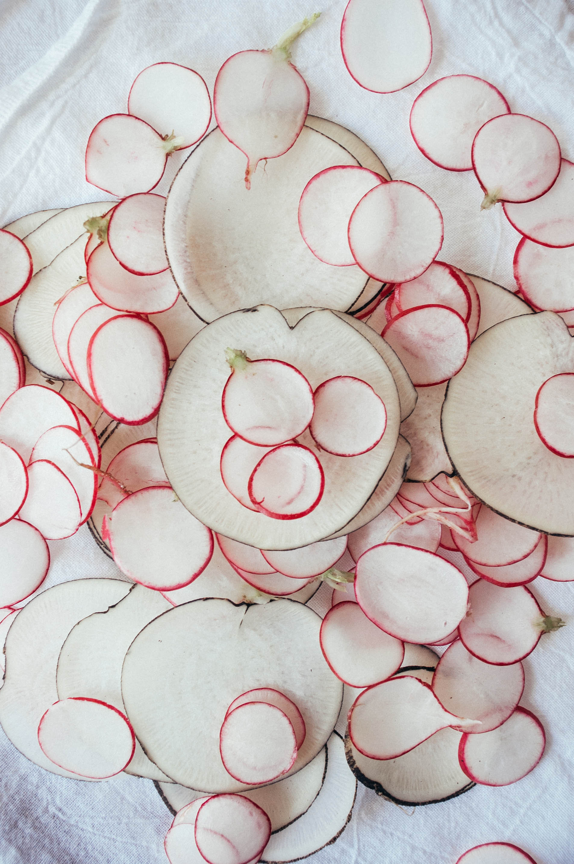 Spring fattoush salad