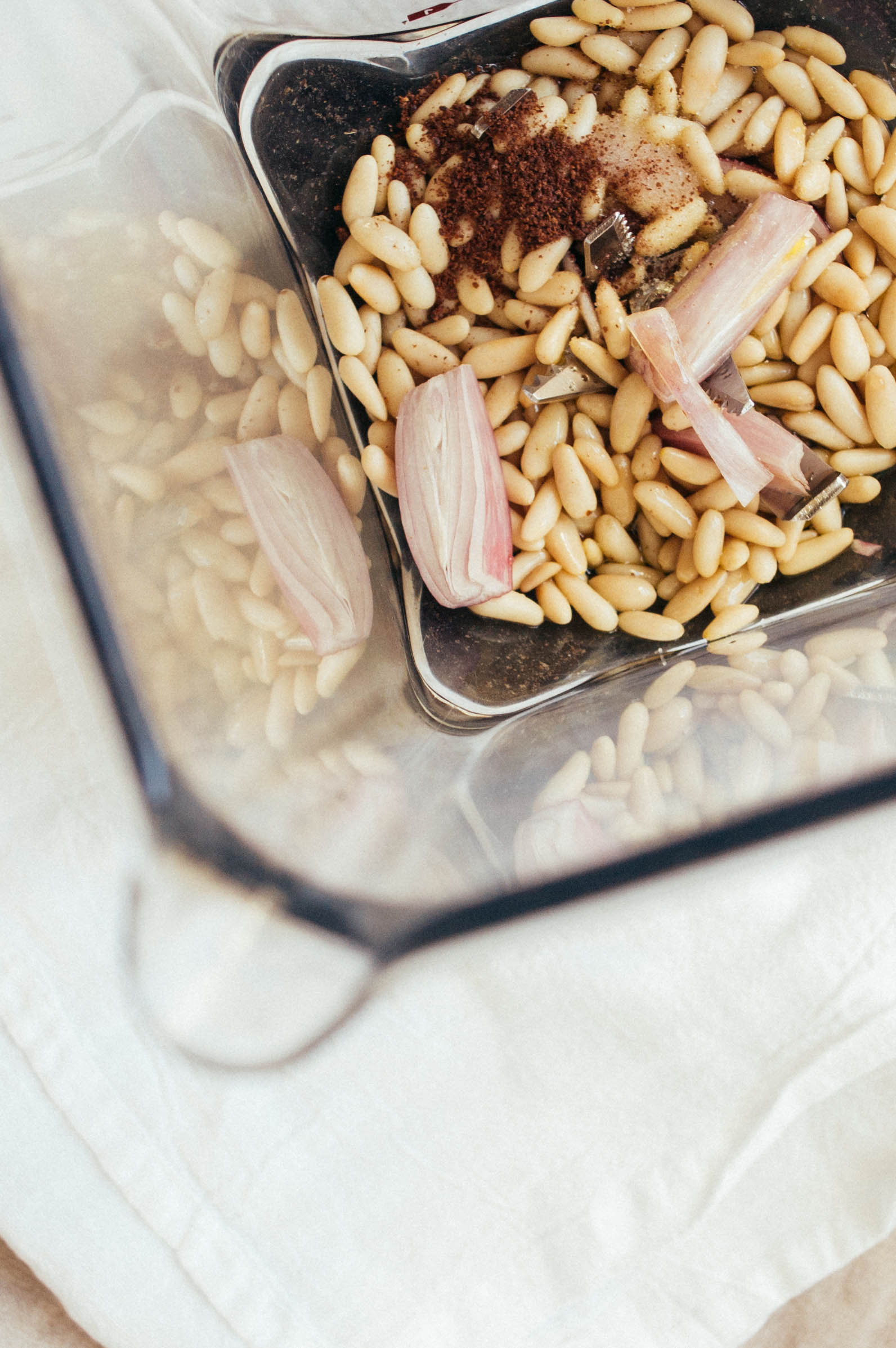 Spring fattoush salad