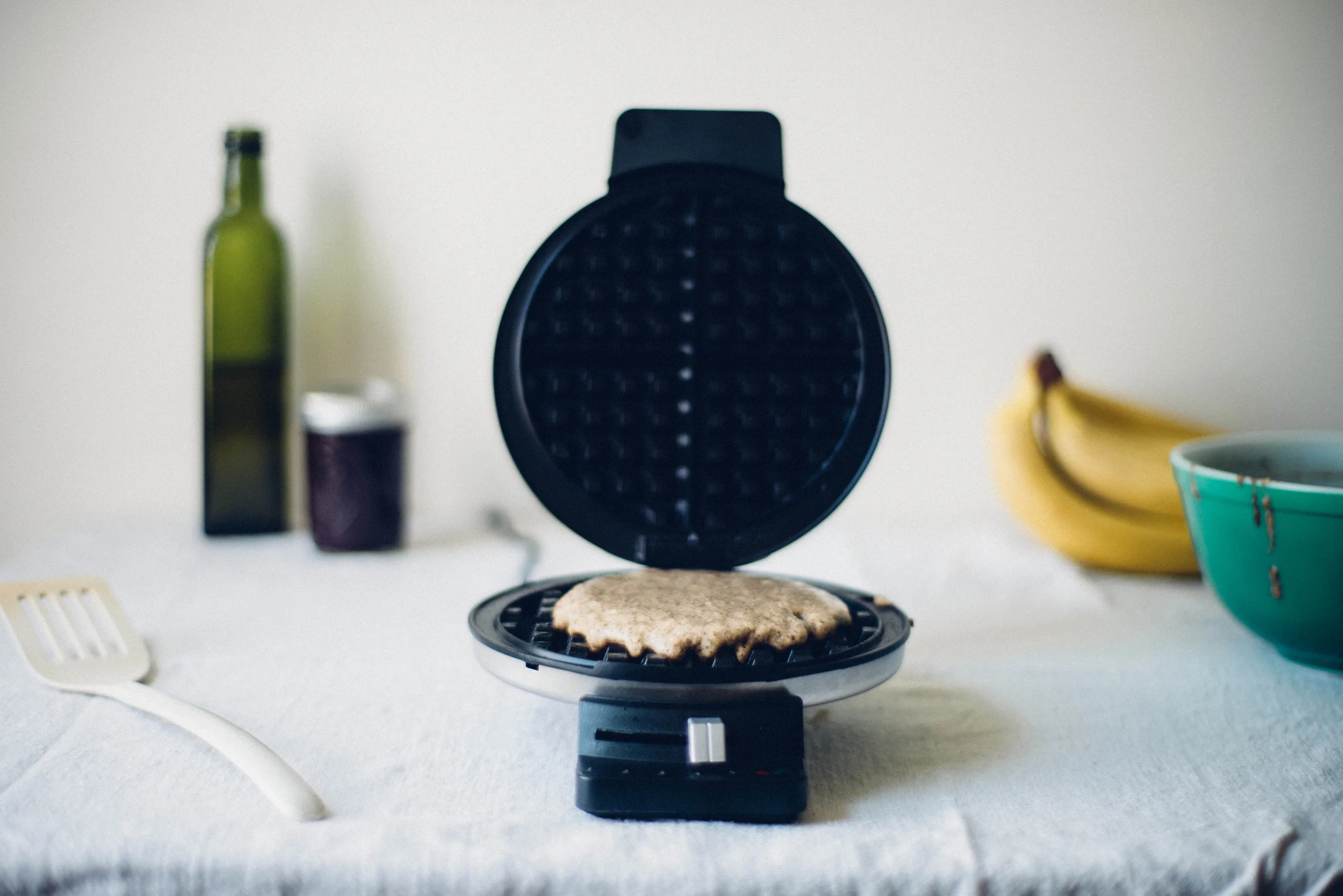 banana buckwheat waffles | dolly and oatmeal