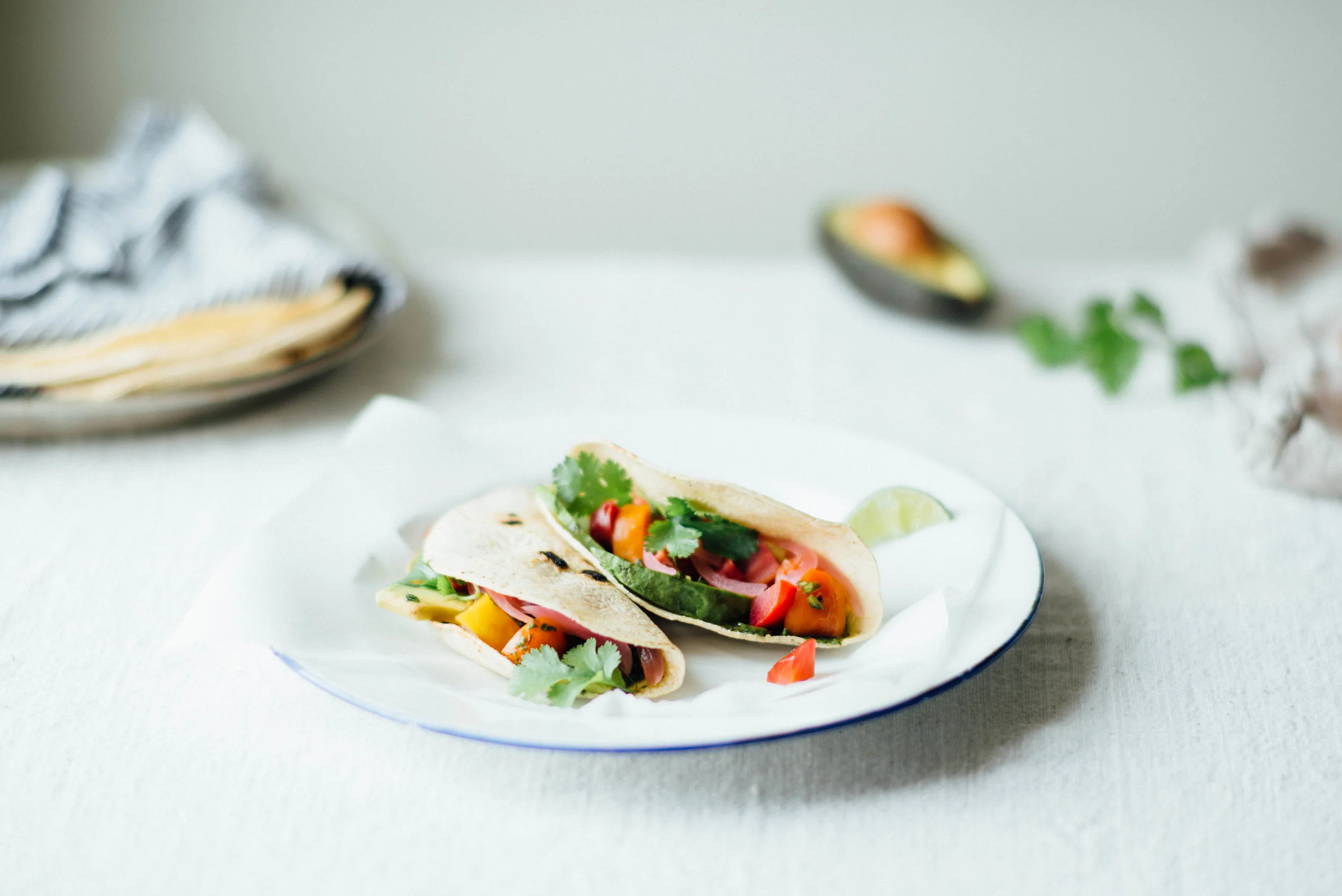beet tacos w/ beet green salsa verde | dolly and oatmeal