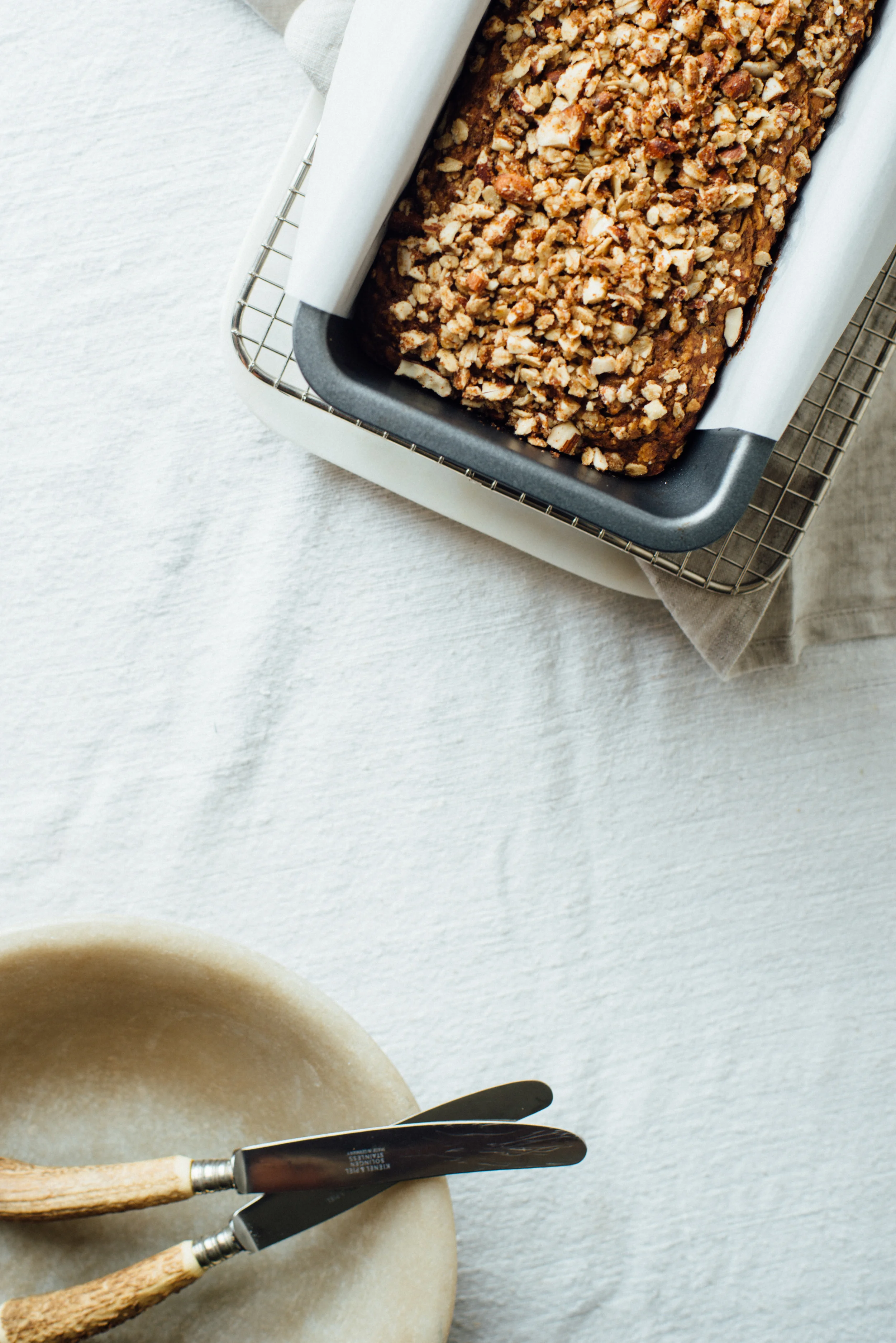 summer squash + banana-oat loaf | dolly and oatmeal