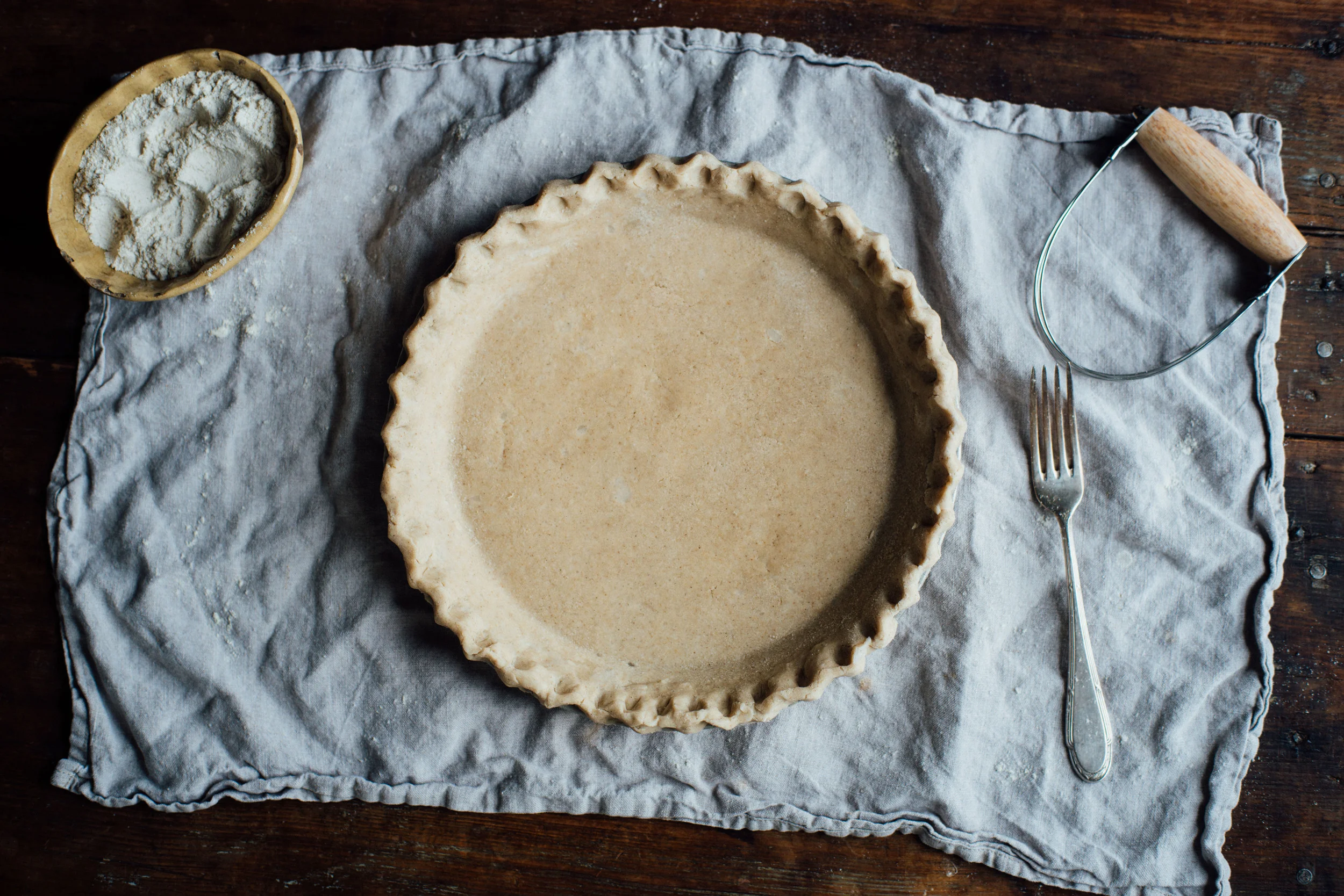 how to make whole grain gluten free + vegan pie crust! | dolly and oatmeal