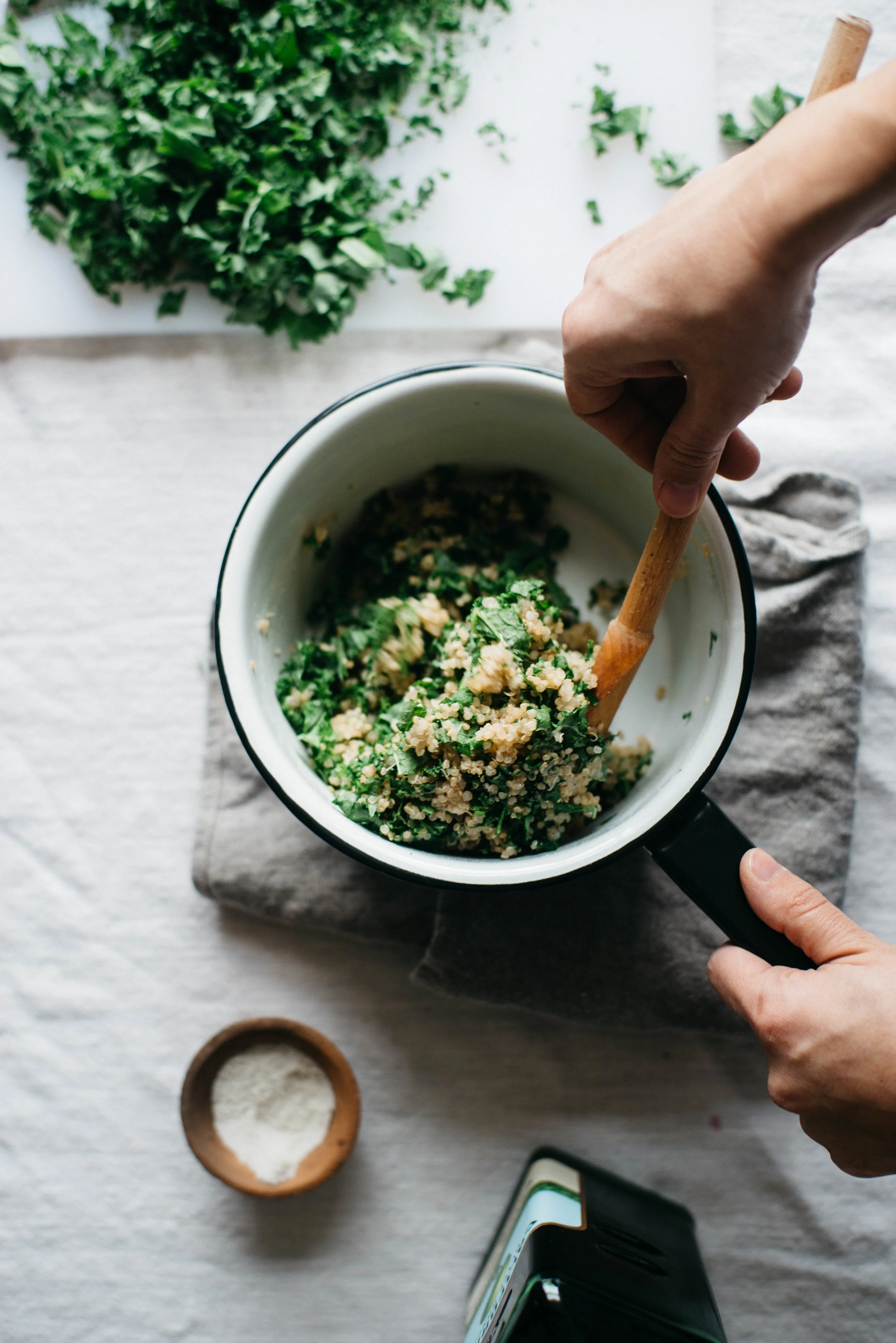 warm squash, parsnip + kale salad w/ pomegranate dressing | dolly and oatmeal