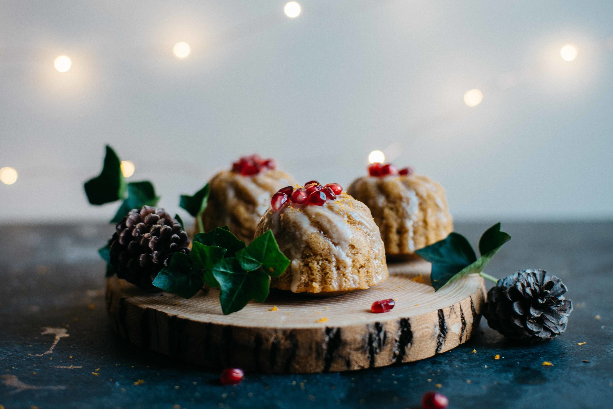 olive oil mini bundts w/citrus glaze | dolly and oatmeal