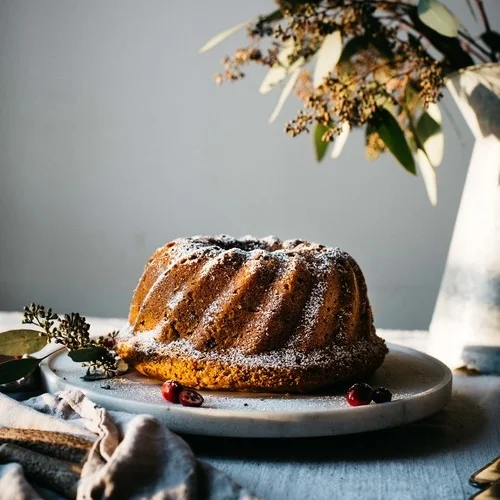 holiday butternut bundt cake