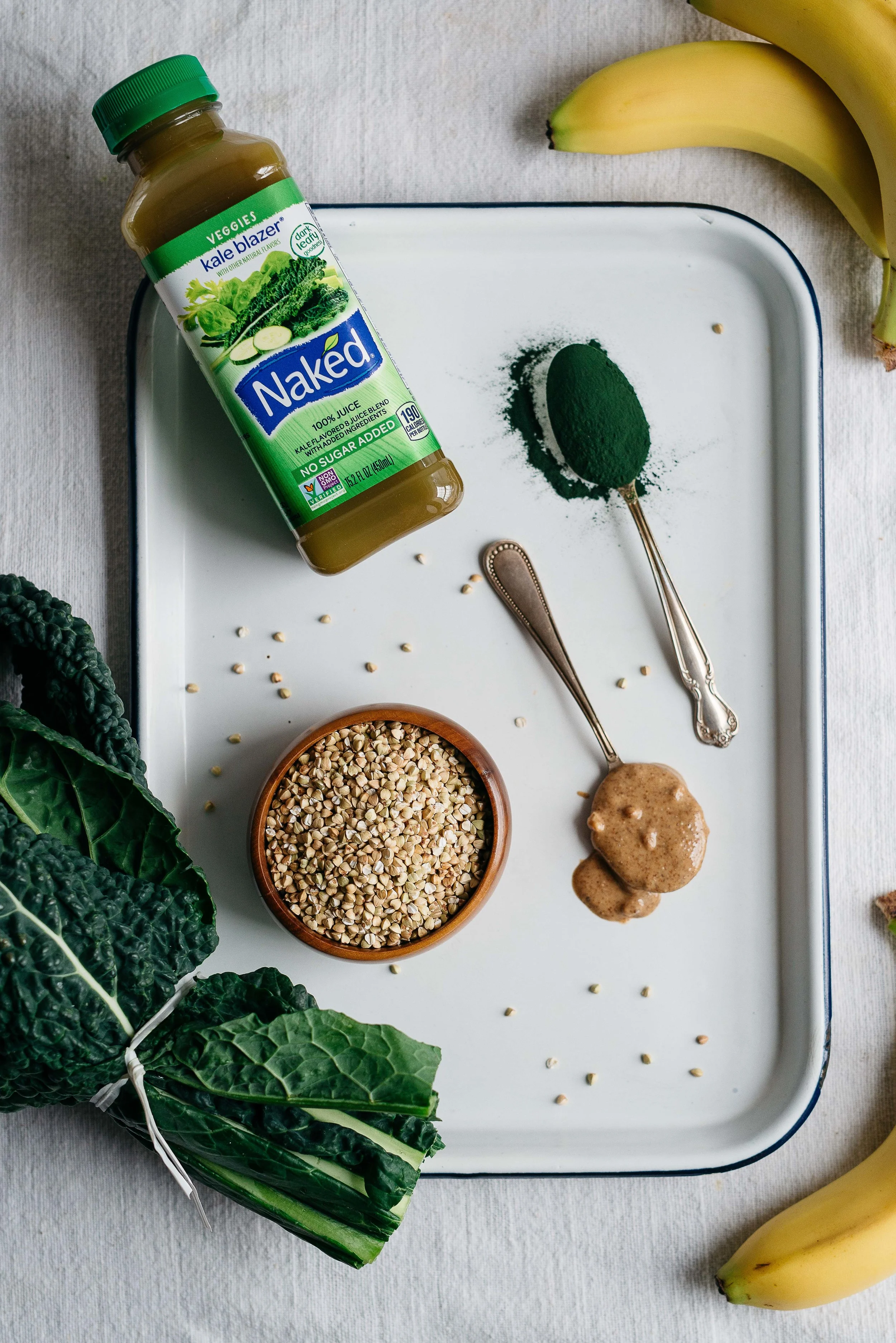 raw buckwheat green smoothie jars | dolly and oatmeal