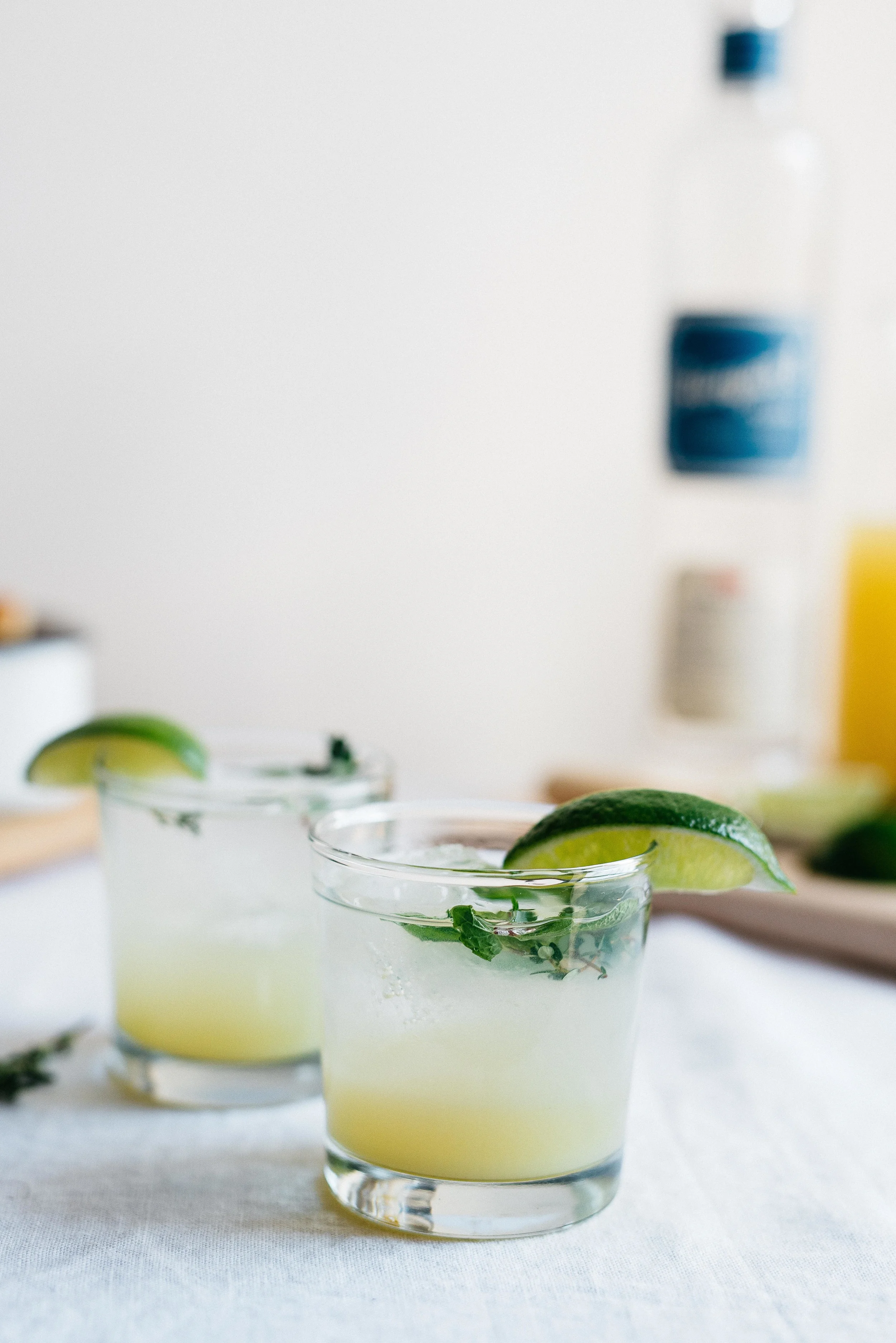 @Hangar1Vodka gingerade w/ spring herbs | dolly and oatmeal #FreshPickedVodka