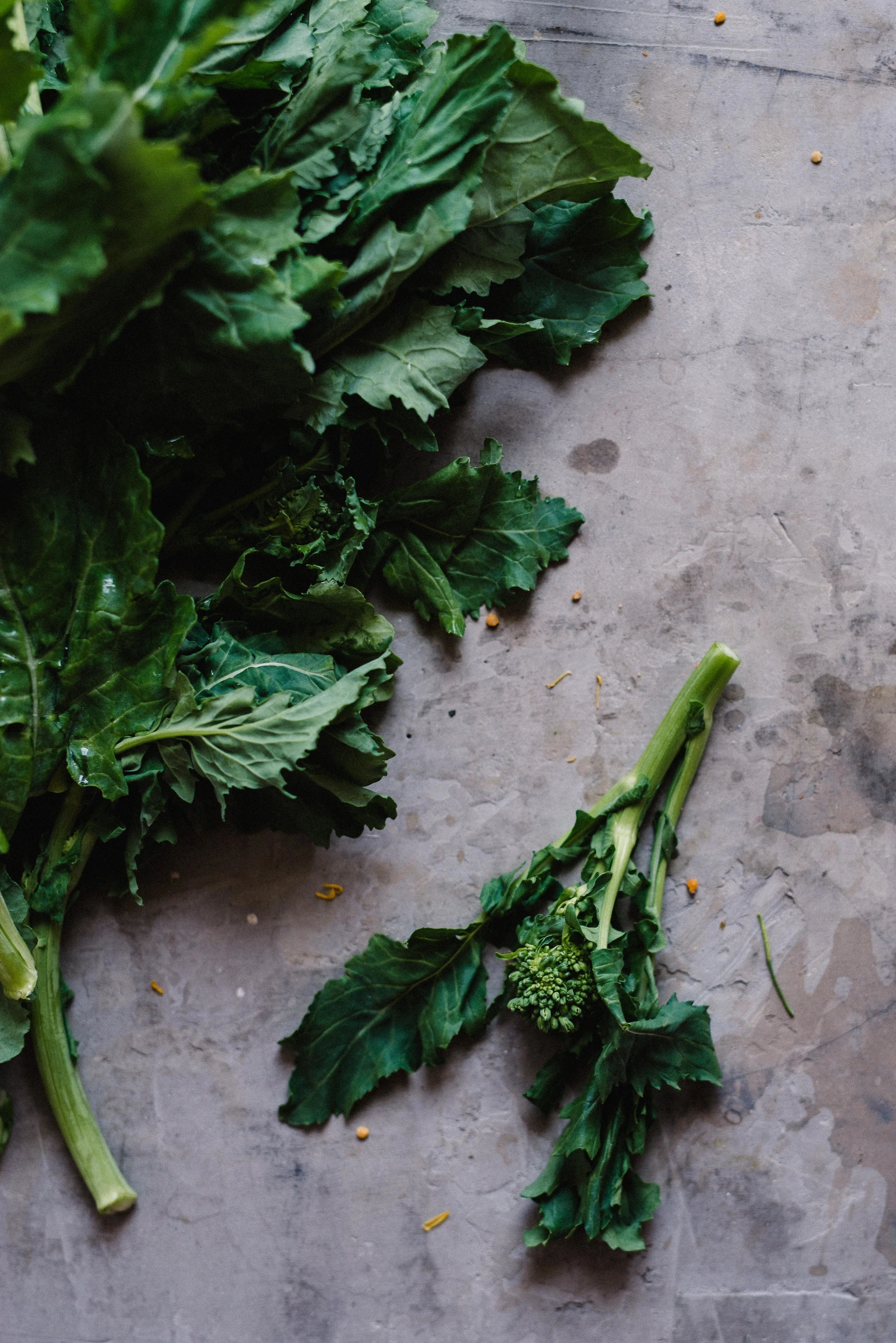 Bee Pollen, Berry & Broccoli Rabe Smoothie | dolly and oatmeal