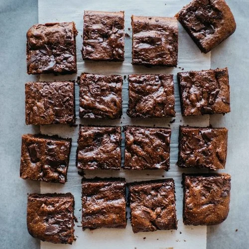 hazelnut butter brownies