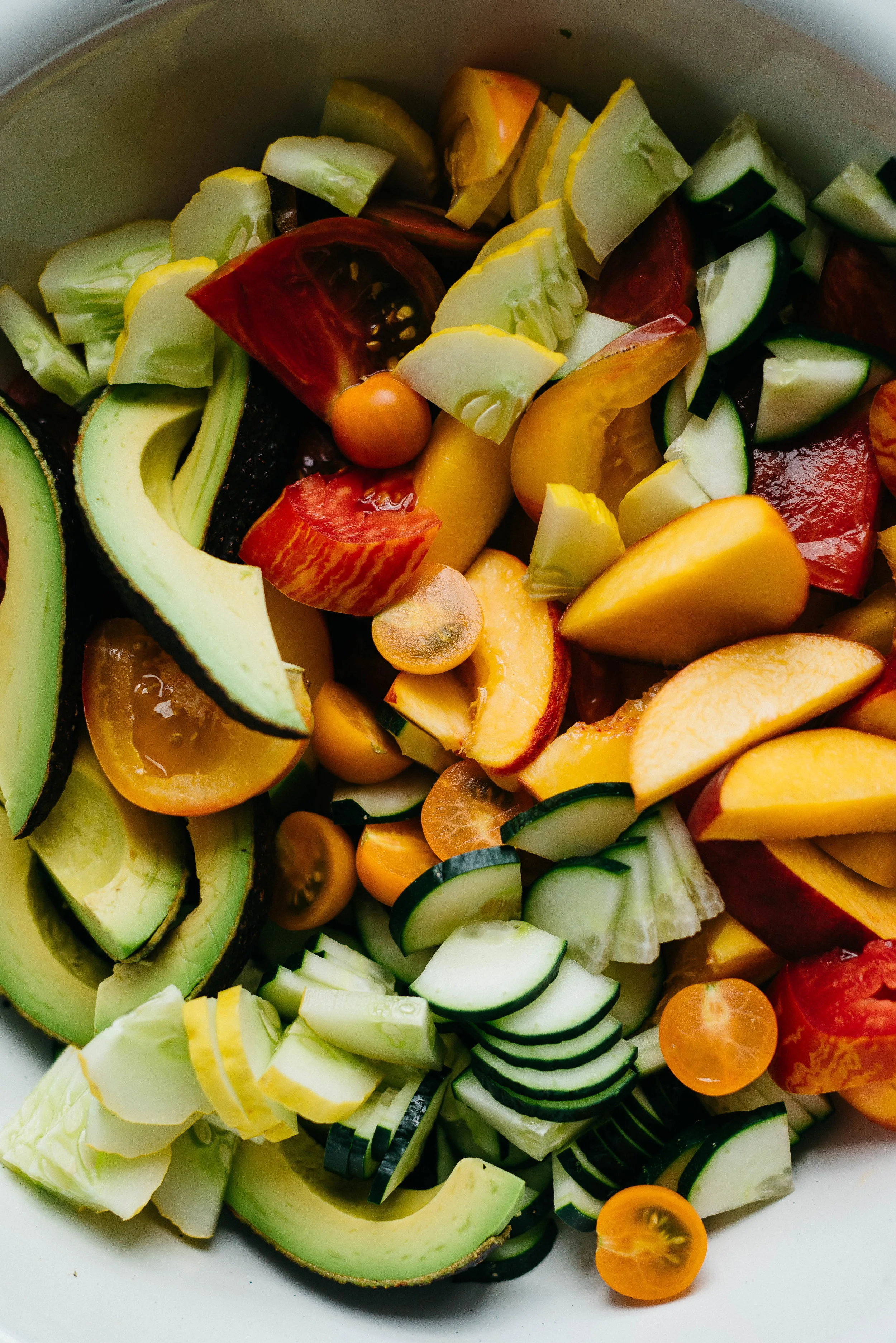 Cooling Summer Salad w/ Za'atar Pesto w/ Za'atar Pesto | dolly and oatmeal #vegan
