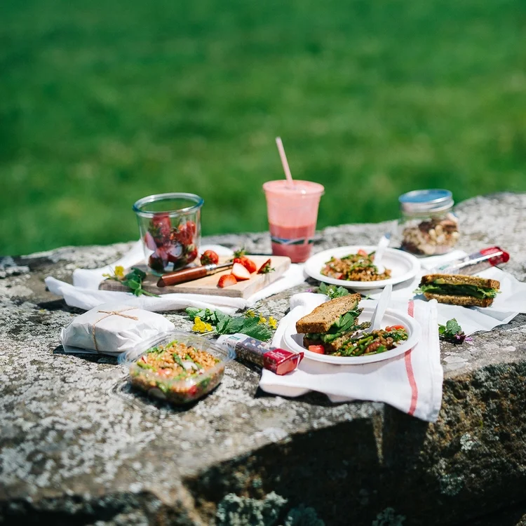 a spring picnic &amp; an easy-peasy menu