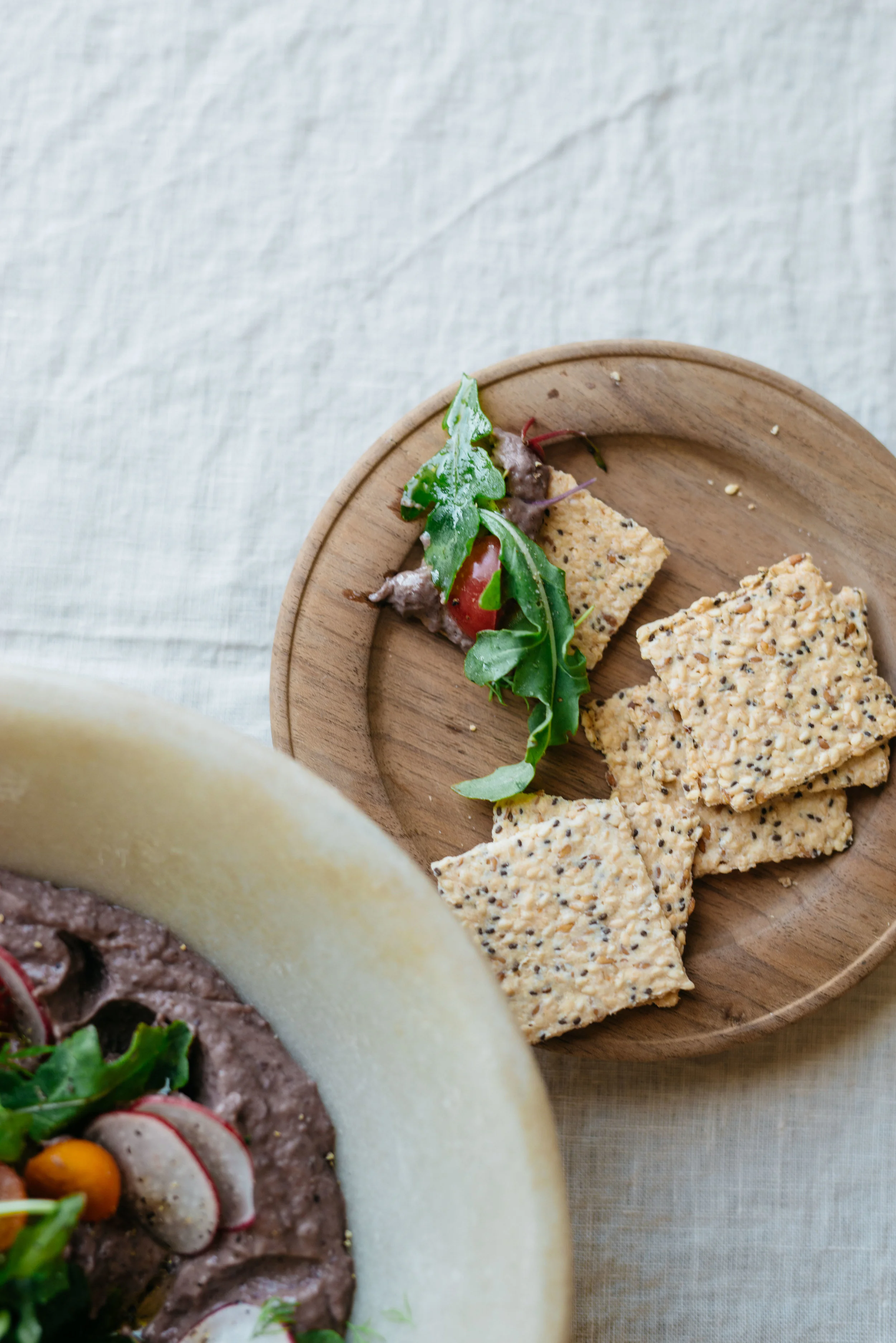 Izy's Fattoush Dip | dolly and oatmeal