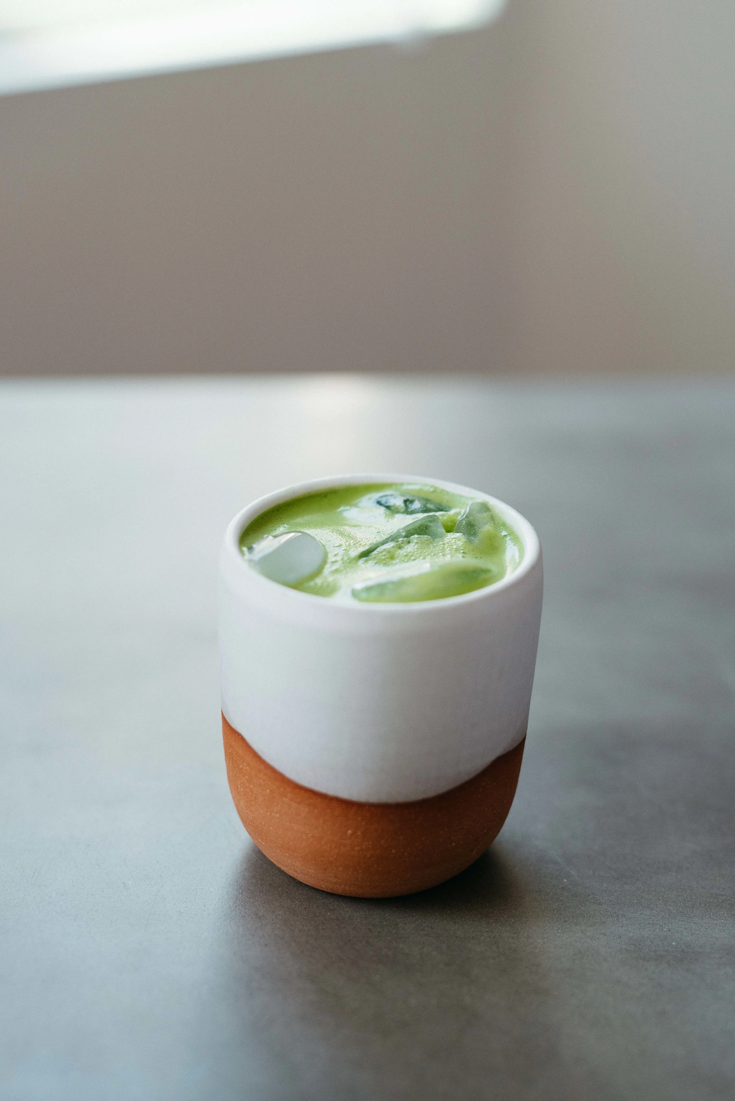 Iced Matcha Latte, Two Ways | dolly and oatmeal