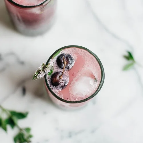 grapfruit &amp; lime-grape cooler