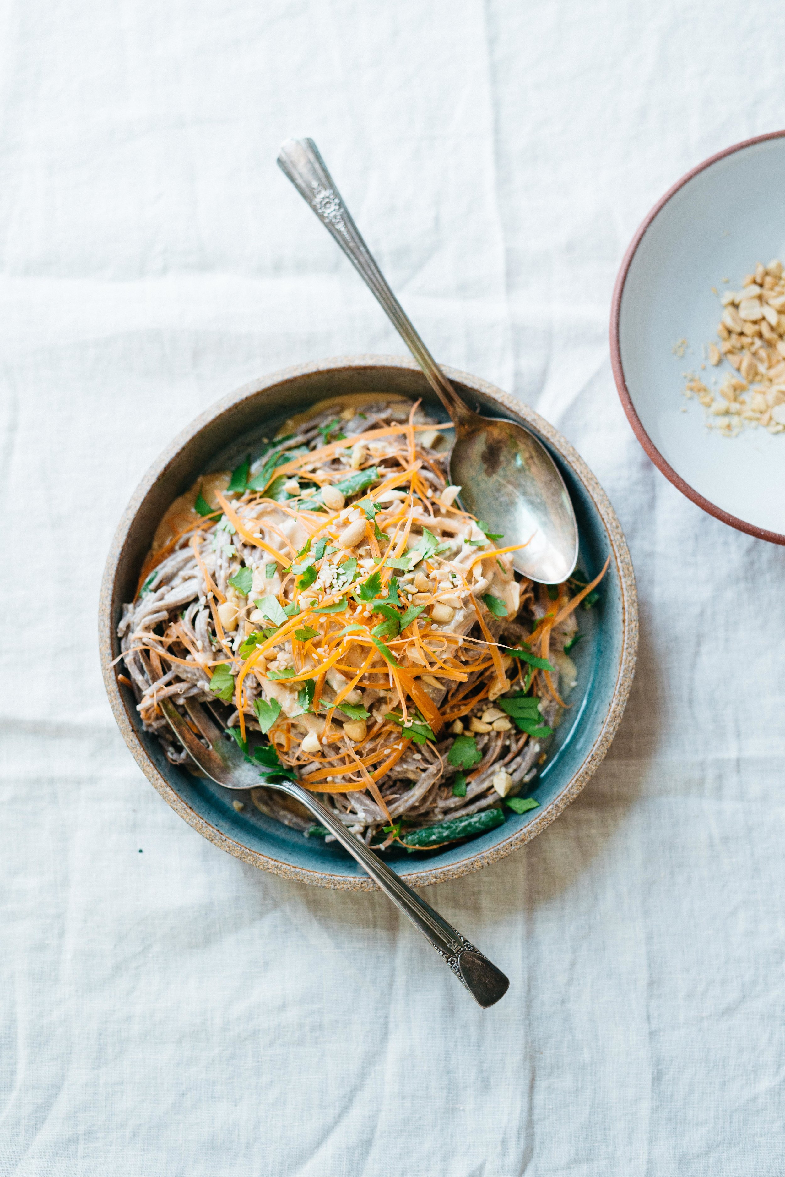 Shelly's Chilled Peanut Noodles | dolly and oatmeal