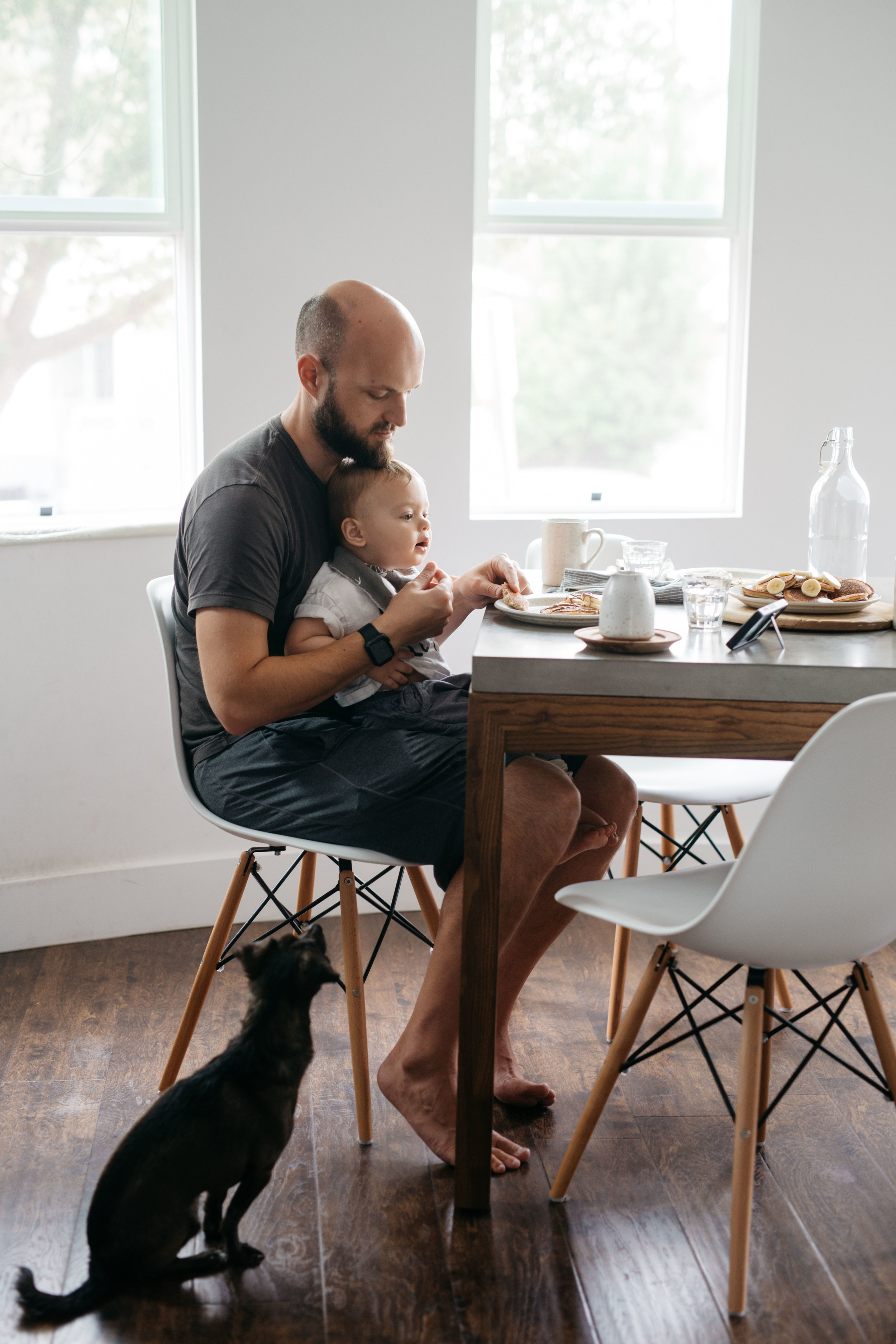 Pumpkin Spice Banana Bread Pancakes | dolly and oatmeal