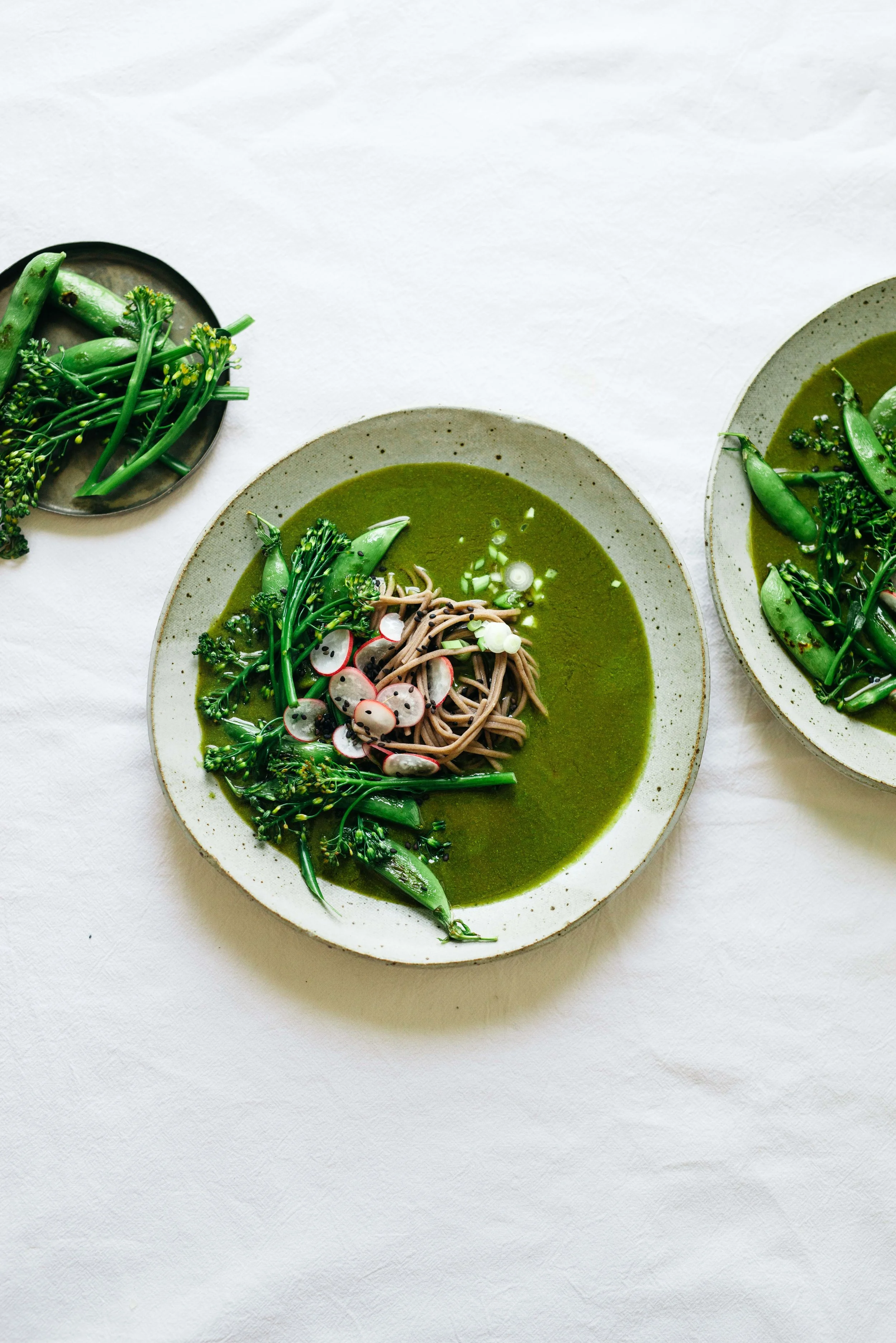Spring Green Broth w/ Soba Noodles | Dolly and Oatmeal