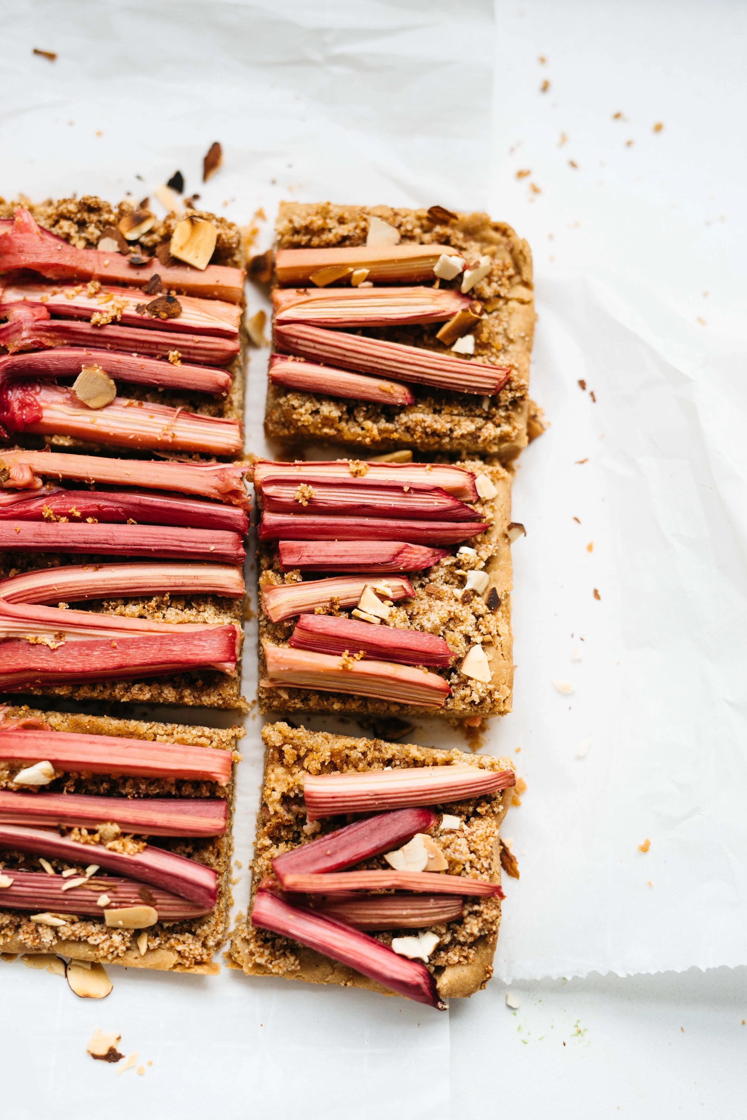 Rhubarb Bars from "More With Less" | dolly and oatmeal