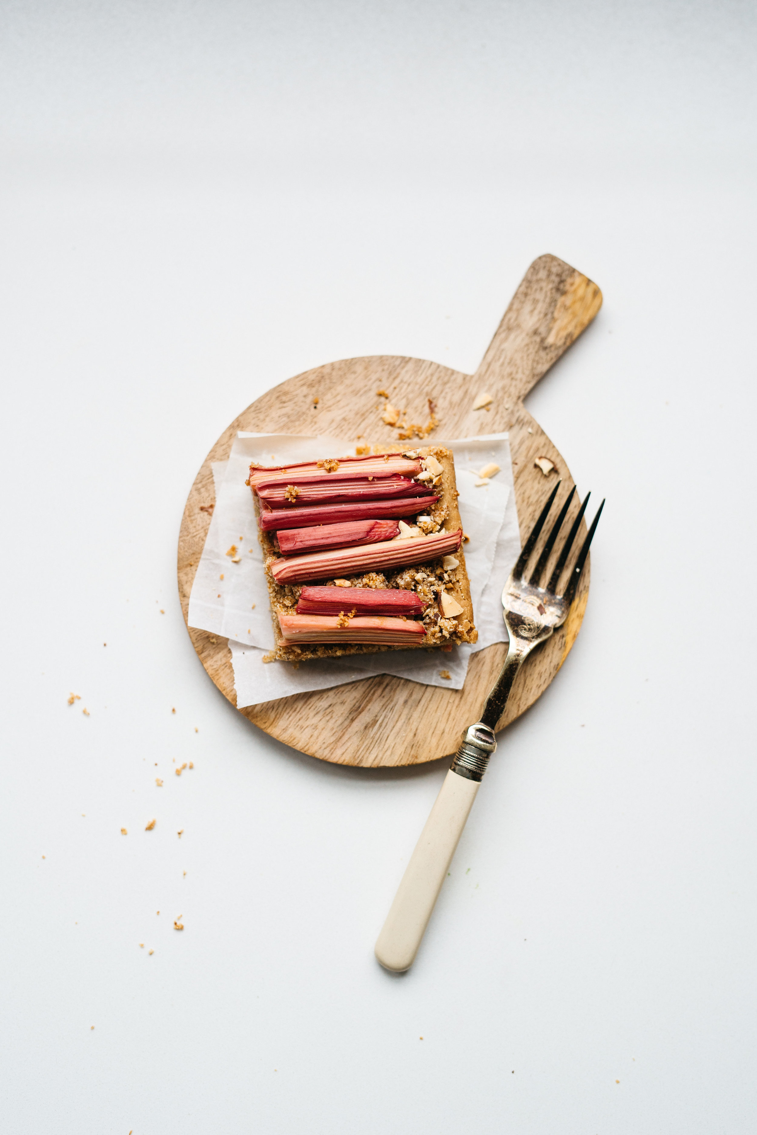 Rhubarb Bars from "More With Less" | dolly and oatmeal