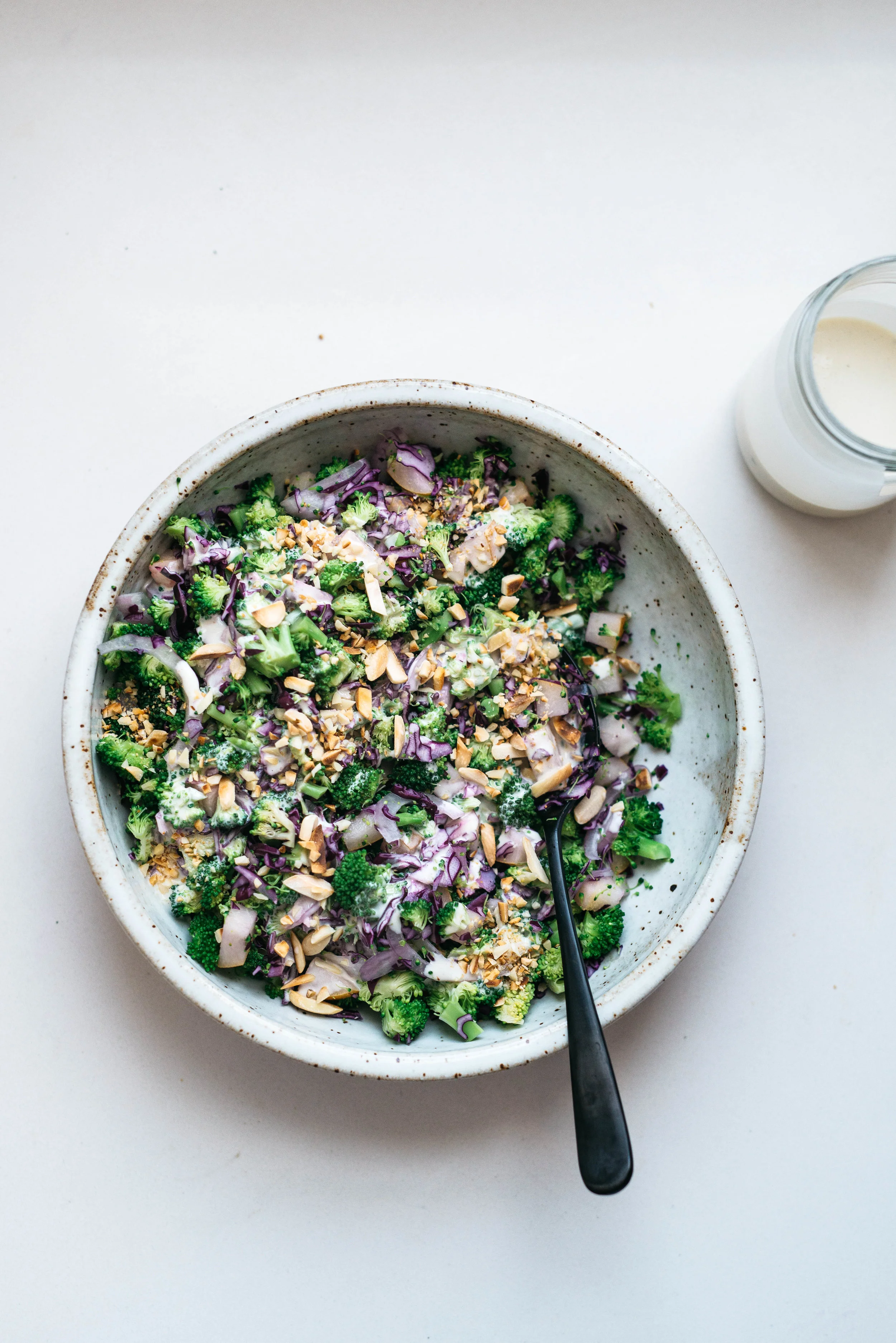 CREAMY BROCCOLI CHOP | Dolly and Oatmeal