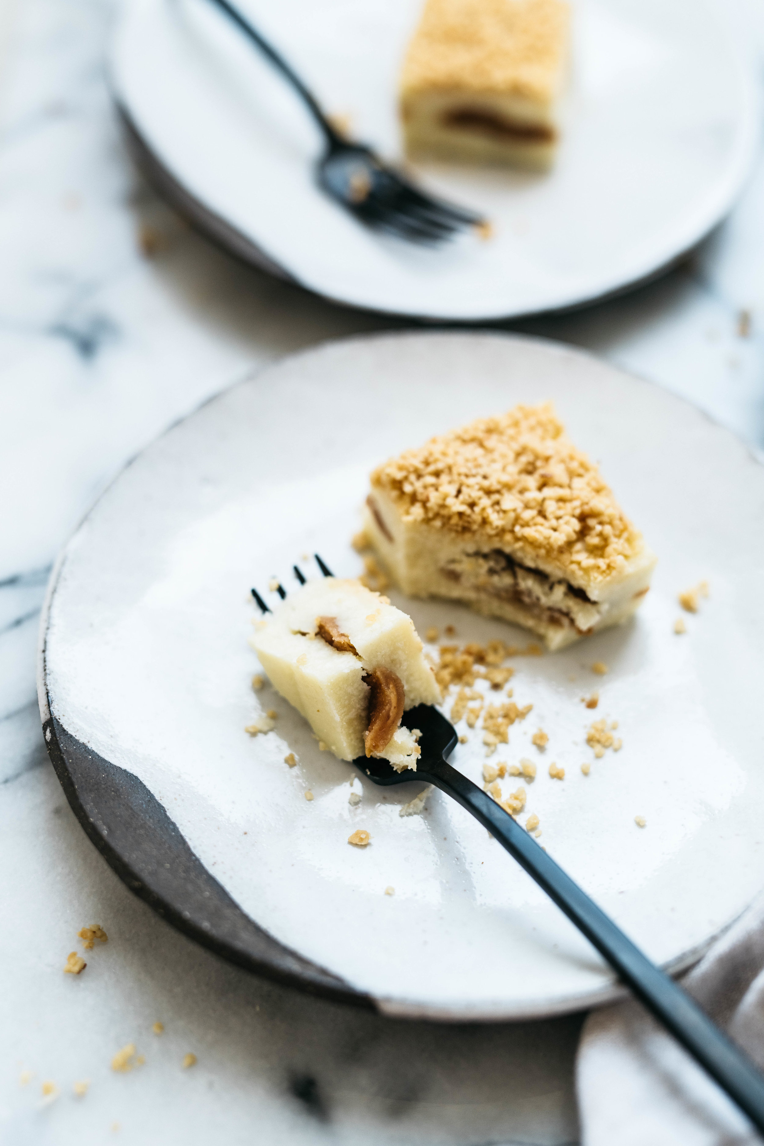 PEANUT BUTTER MOCHI CAKE FROM A COMMON TABLE — dolly and oatmeal