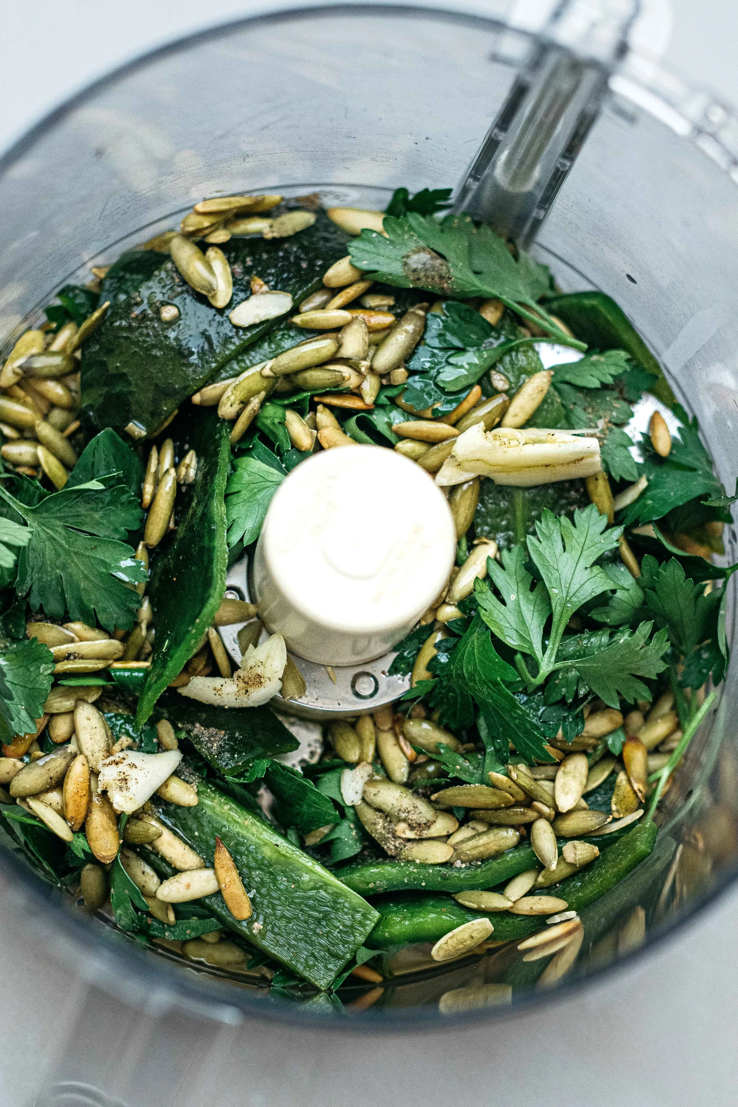 PEPITA POBLANO ROMESCO SAUCE | dolly and oatmeal