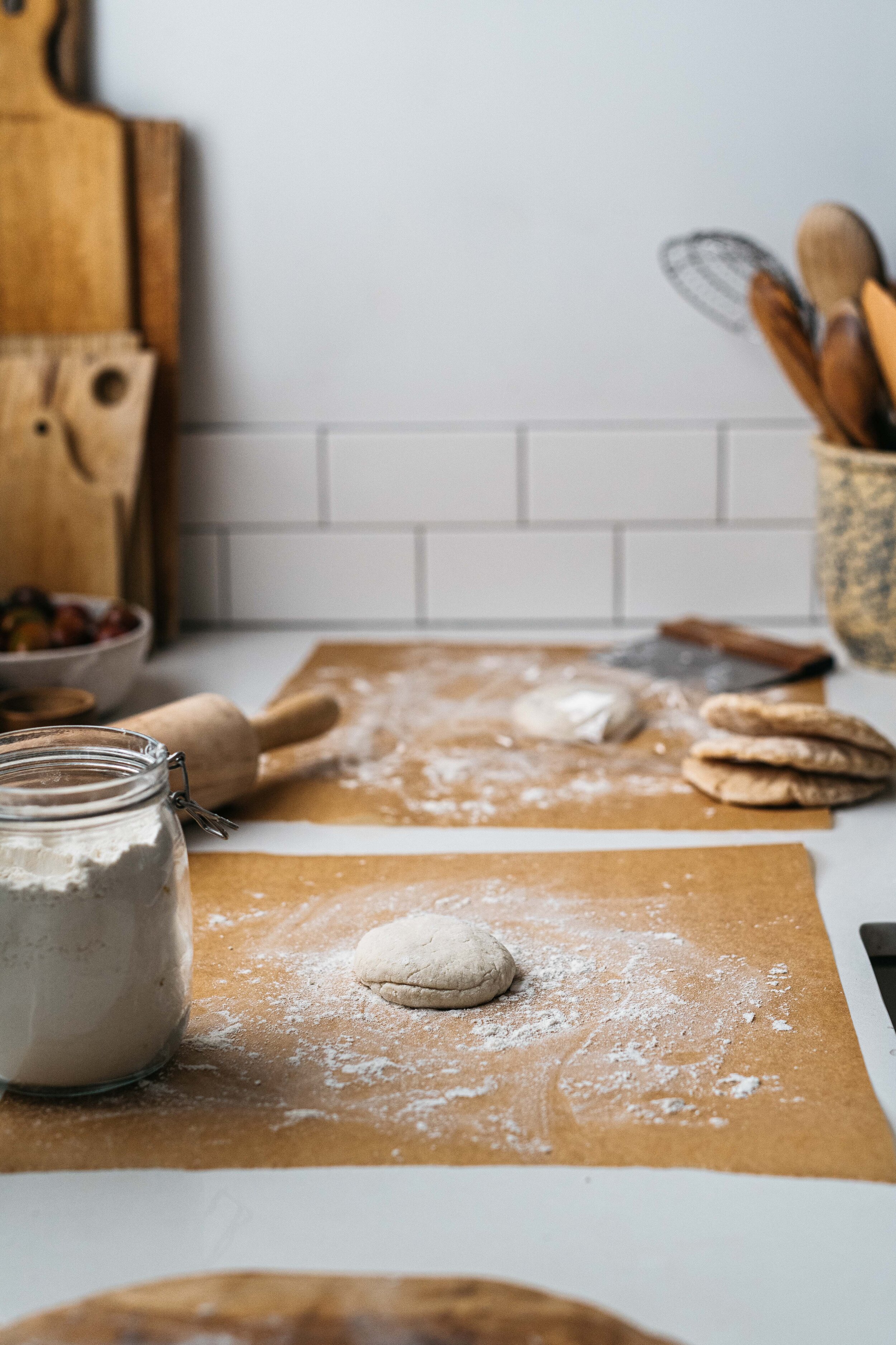 HOMEMADE GLUTEN-FREE PITA BREAD (VEGAN TOO!) | dolly and oatmeal