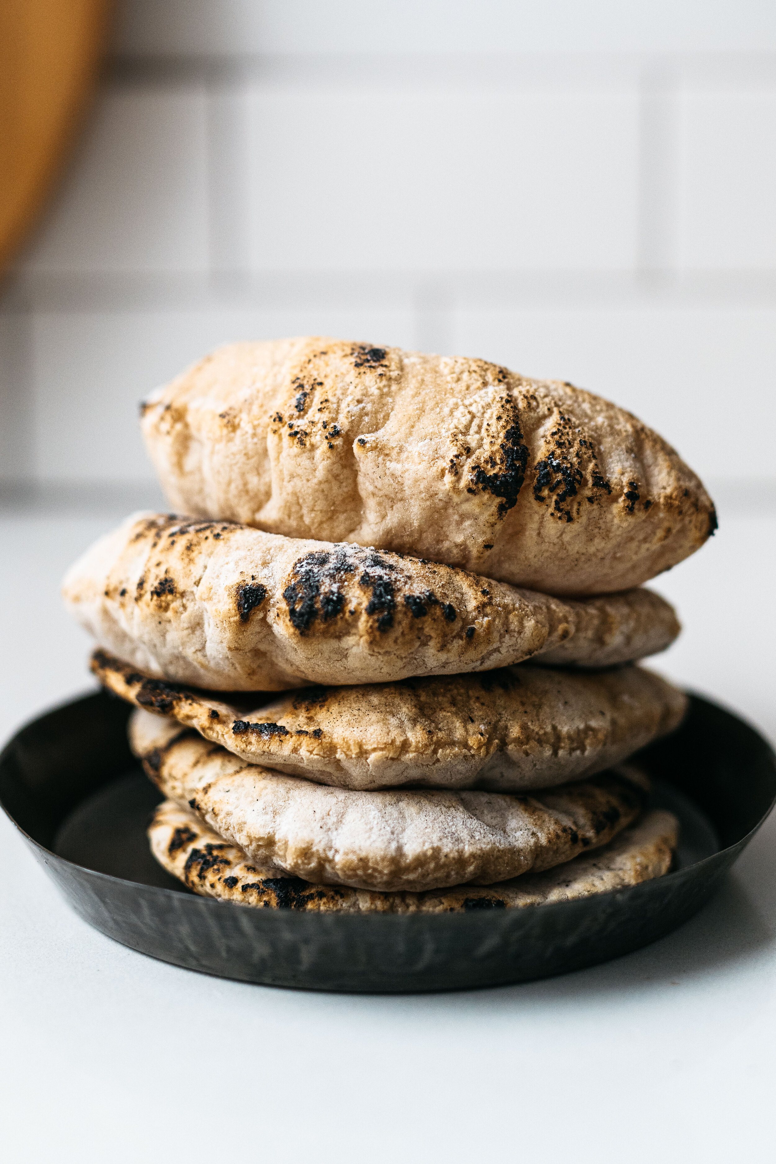 Homemade Gluten Free Pita Bread Vegan Too Dolly And Oatmeal