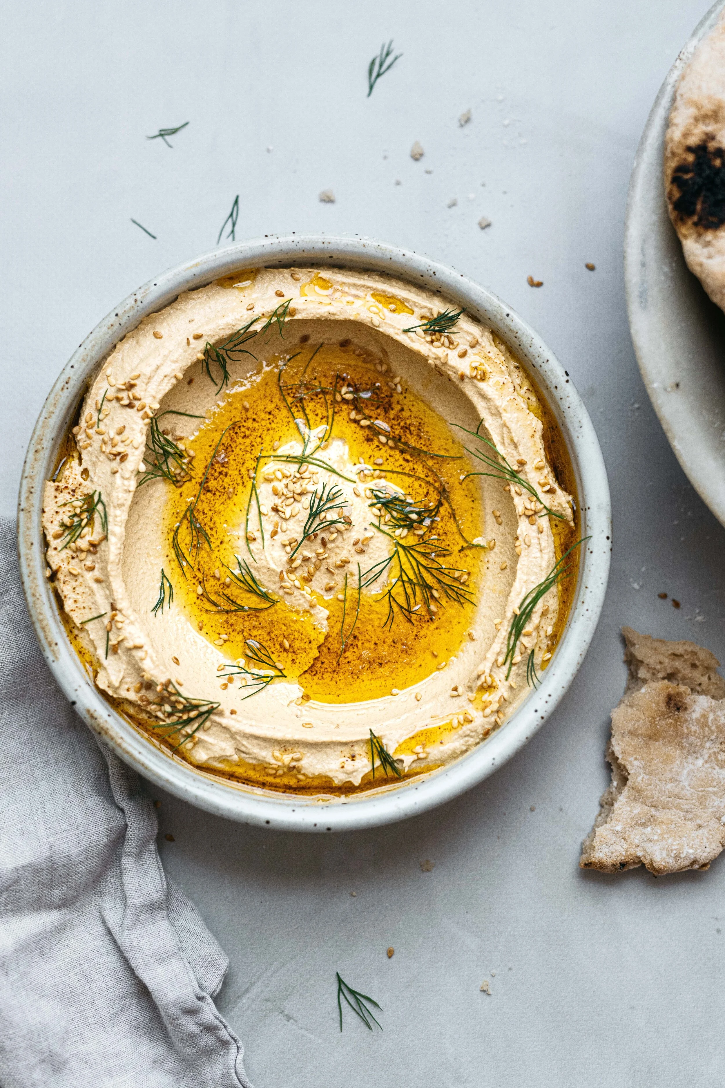 HARISSA HUMMUS | dolly and oatmeal