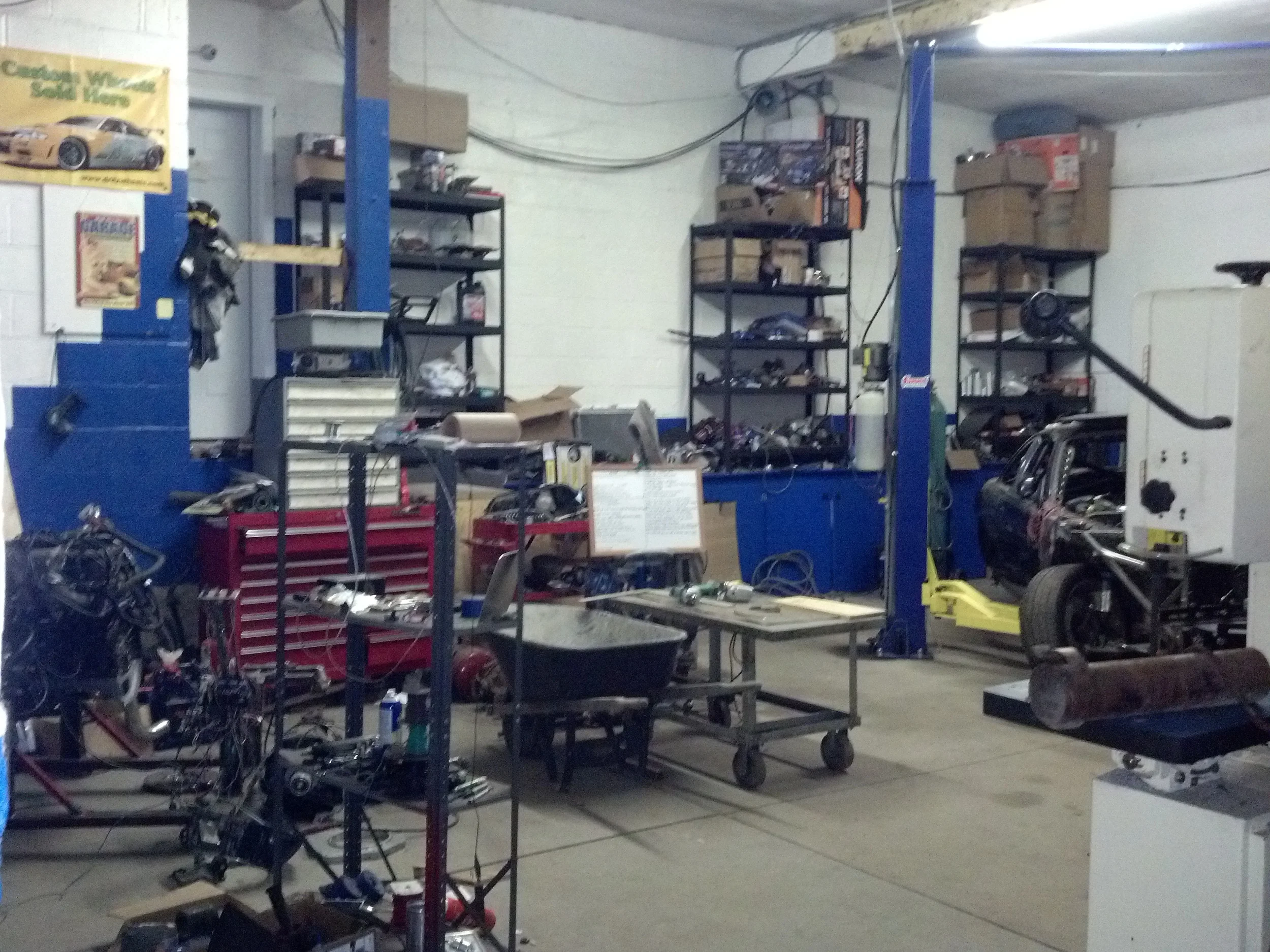 My son's shop Fabricated Performance