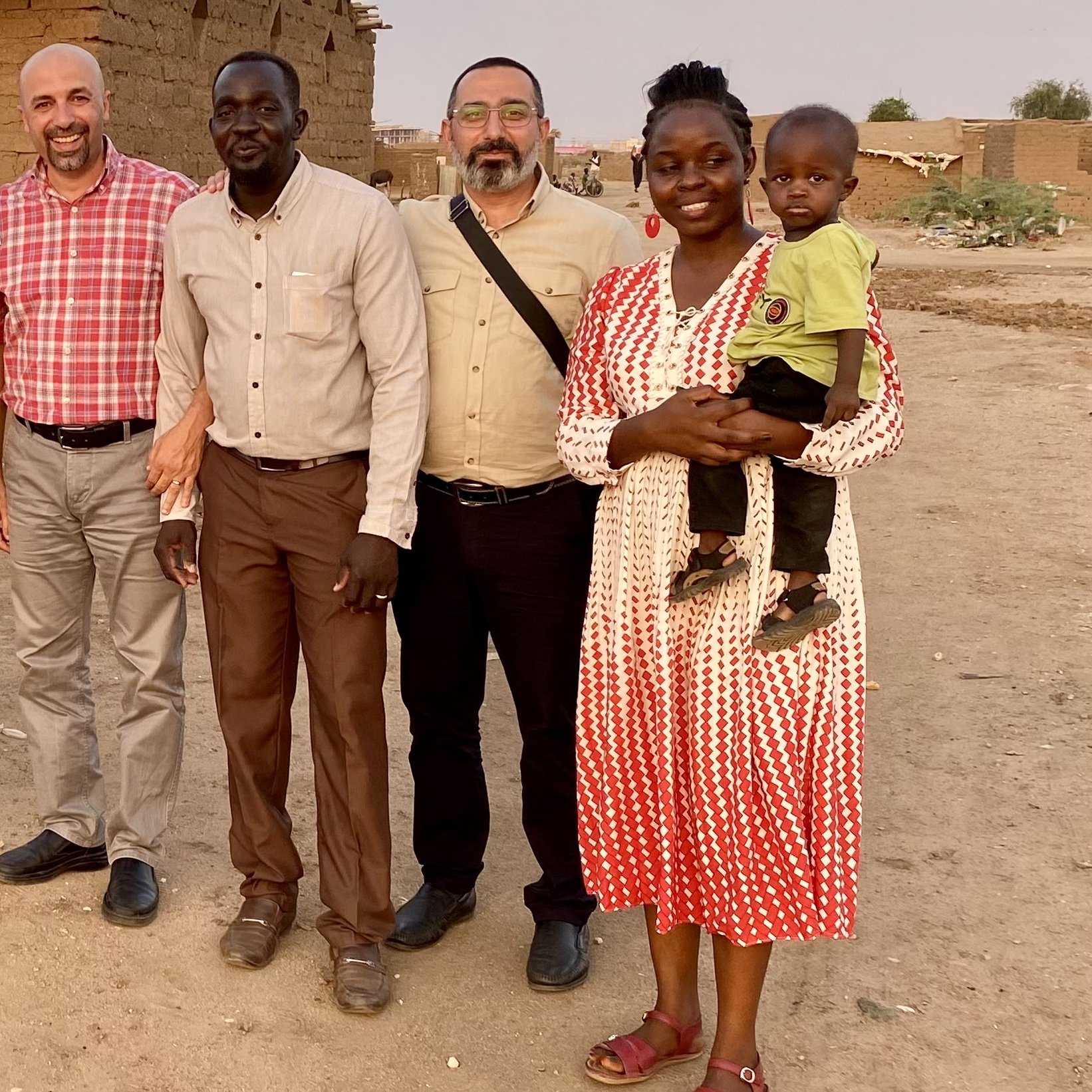 Joe and Emad CBM Staff with Youssef and Susanna ABTS graduates.jpg