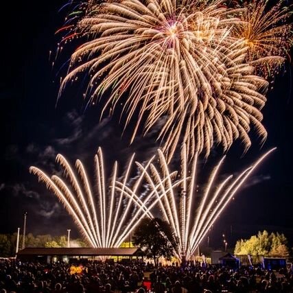 Great photos from our display this year at the @mountforestfireworks Thank you to @danmccrackenphotography for the great pics.