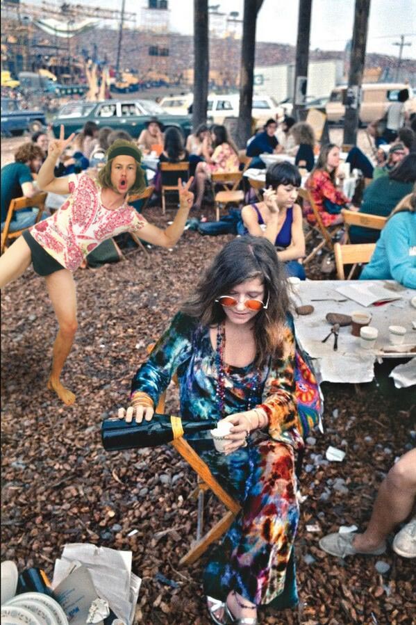 #TBT to photobombing Janis Joplin at Woodstock 