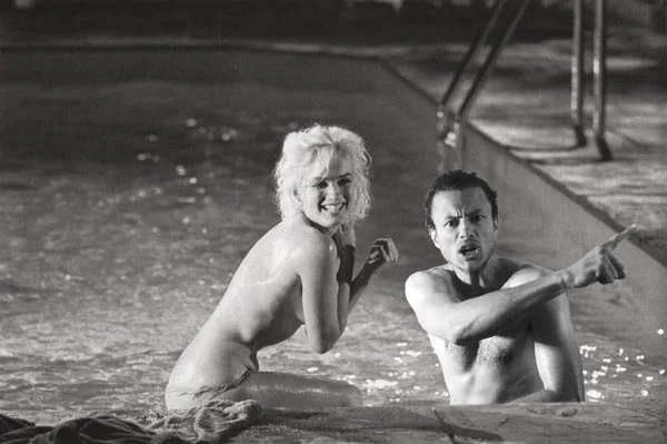 #TBT to pool fun with Marilyn 