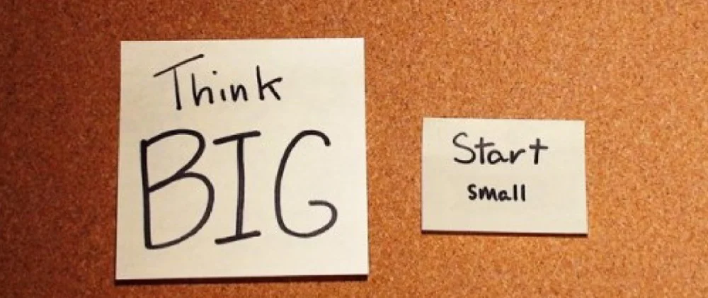 We may be small businesses but we don't have to look it