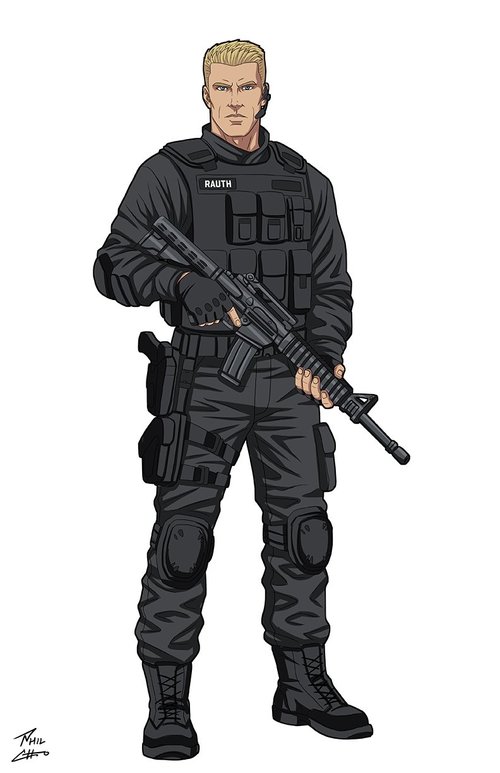 Colonel James Roth Colonel James Rauth OC commission — Phil Cho