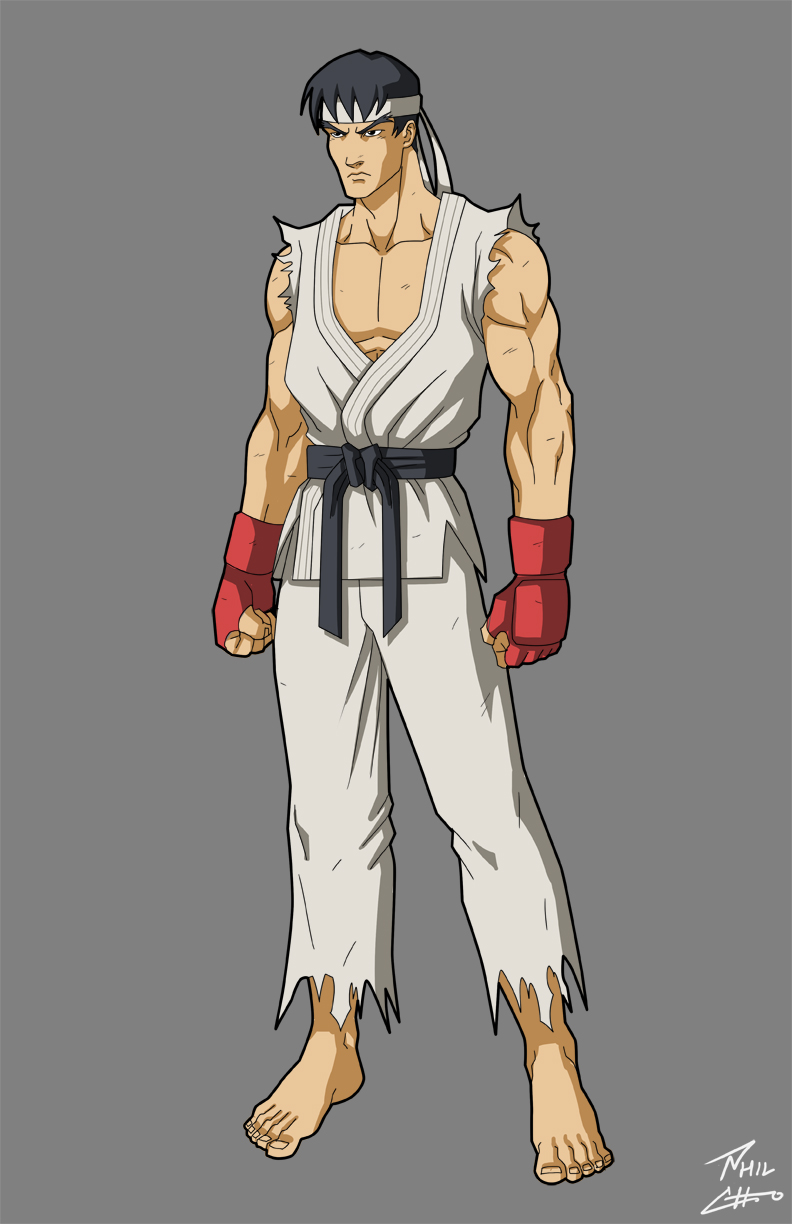 based on Mike Moh as Ryu in "Street Fighter: Assassin's Fist"