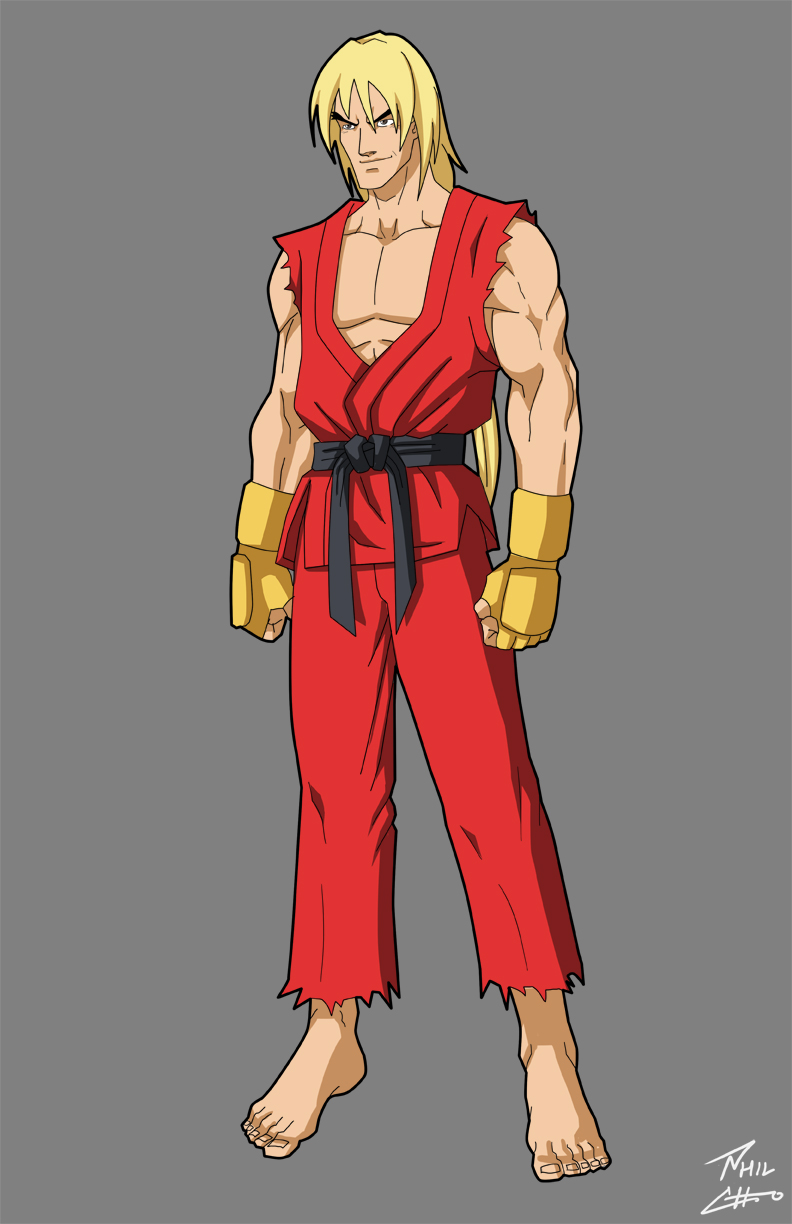 based on Christian Howard as Ken in "Street Fighter: Assassin's Fist"