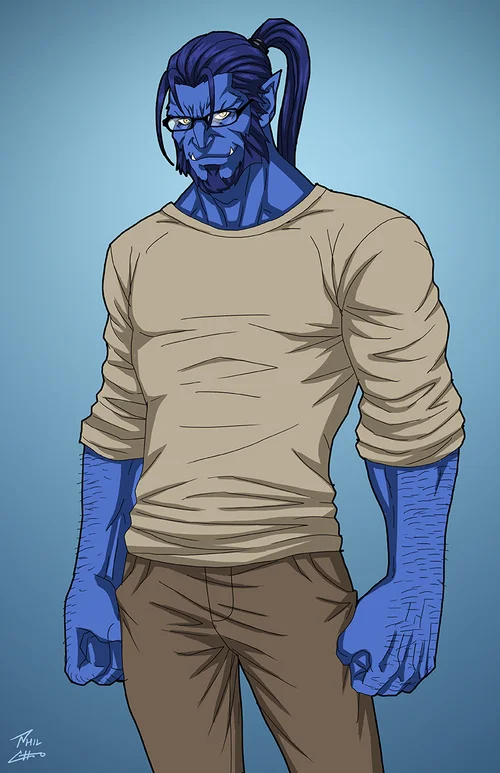Jasonstroke Hank McCoy commission — Phil Cho