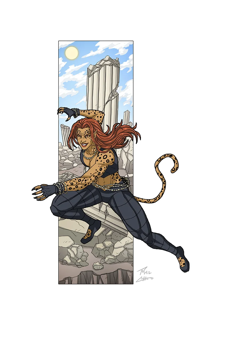 Cheetah commission — Phil Cho