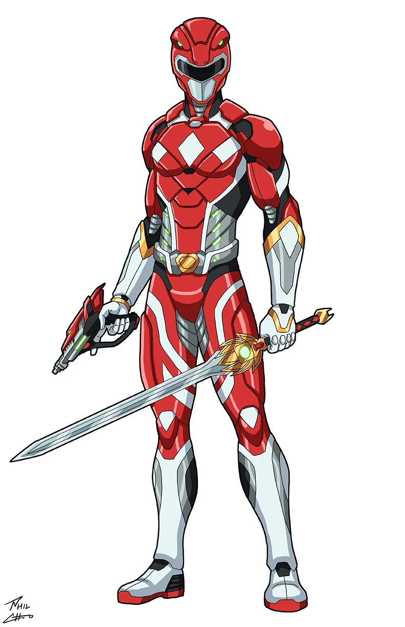 Red Ranger Strain Red Ranger Travis commission — Phil Cho