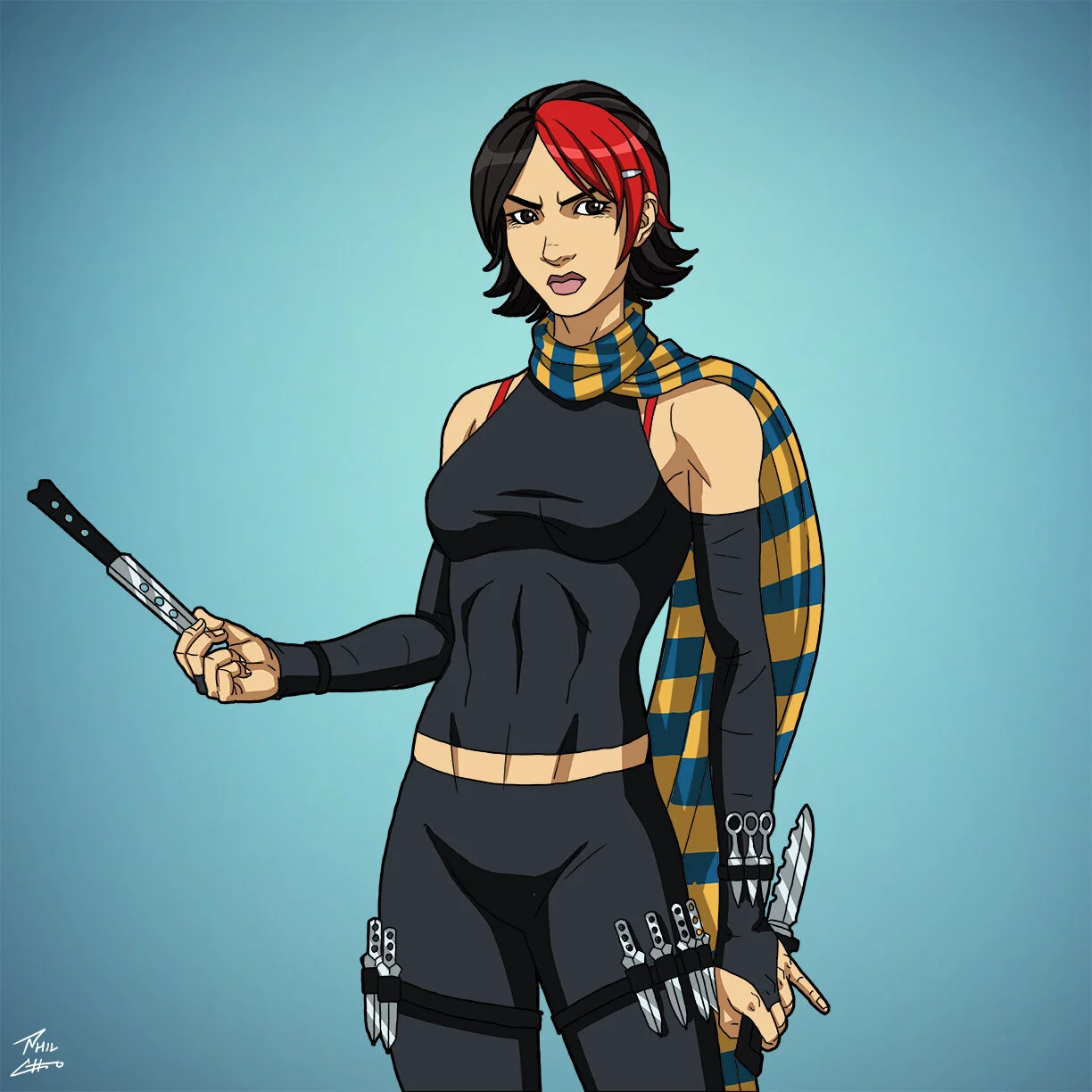 Knives Chau Comic