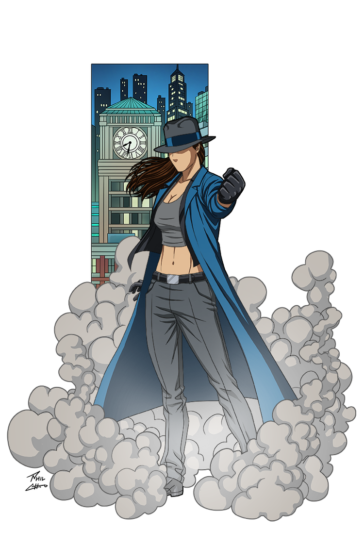 The Rena Question Dc The Question (Renee Montoya) commission — Phil Cho