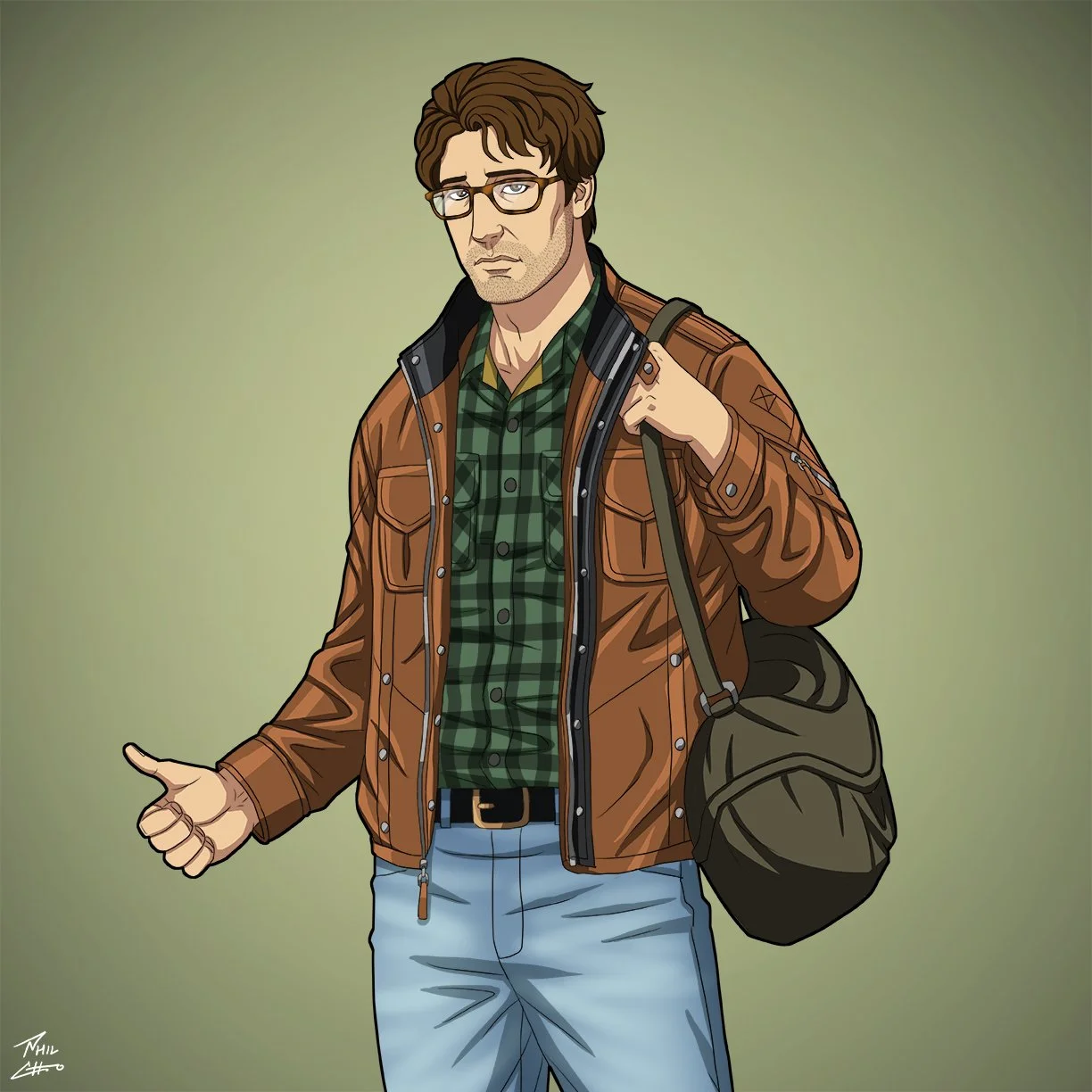 Bruce Banner (Earth27M) commission — Phil Cho