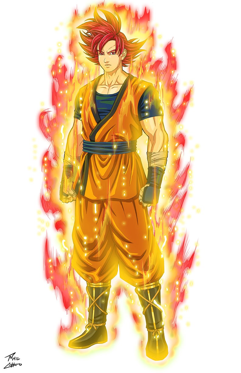 Super Saiyan Blue Goku (Illustration)