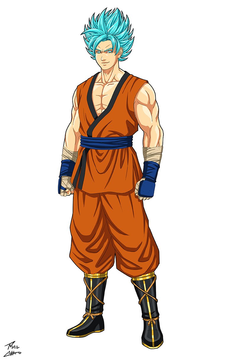 Super Saiyan Blue Goku (Illustration)